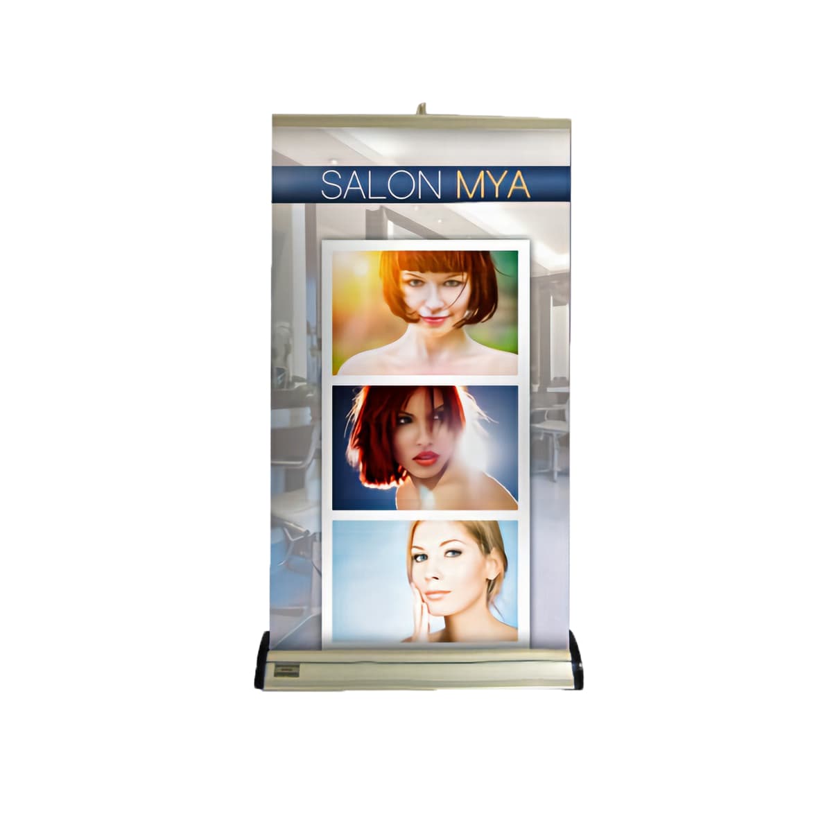 Premium tabletop banner - replacement banner only with single sided graphics