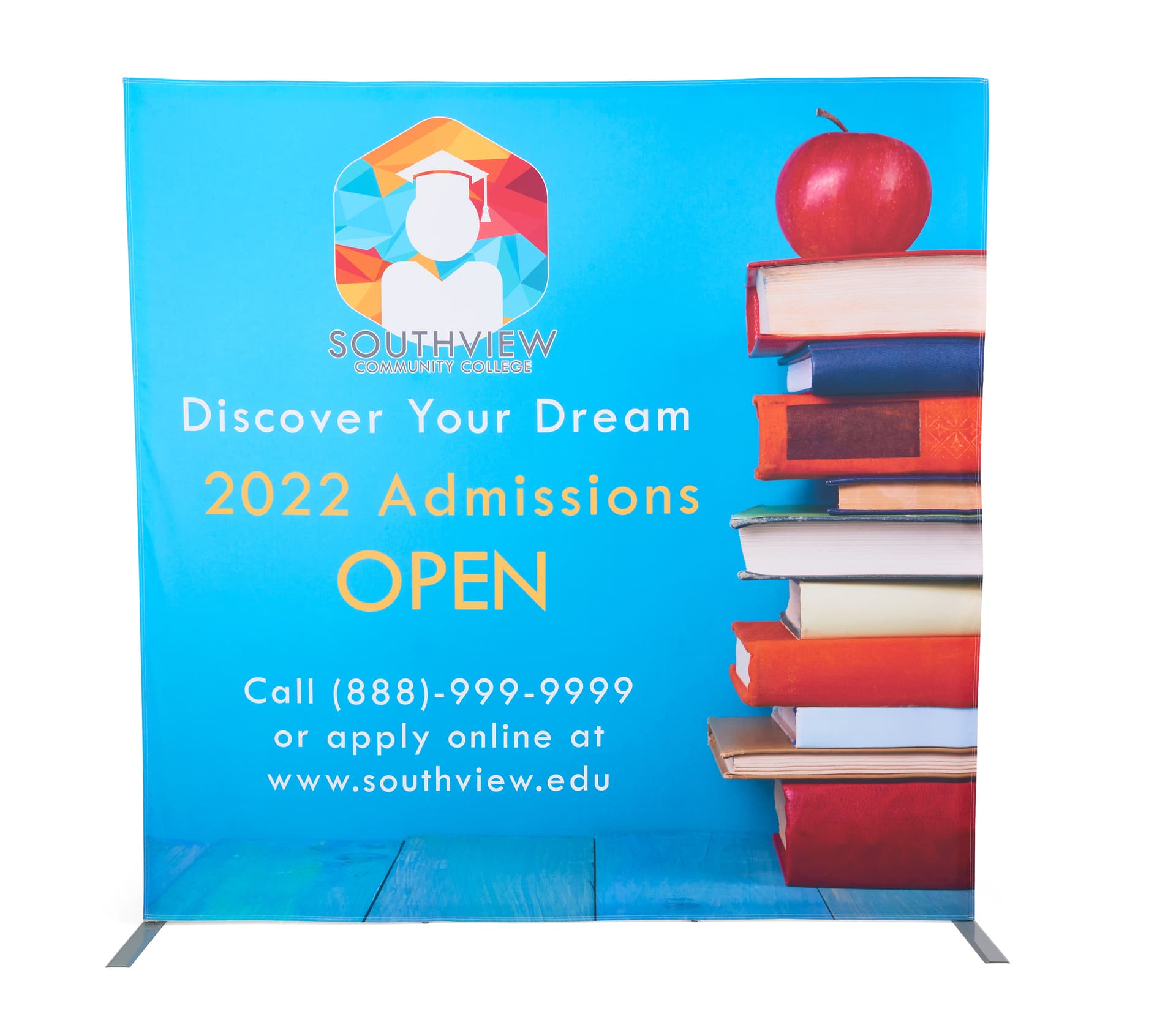 Basic trade show package for 10 by 10 booths