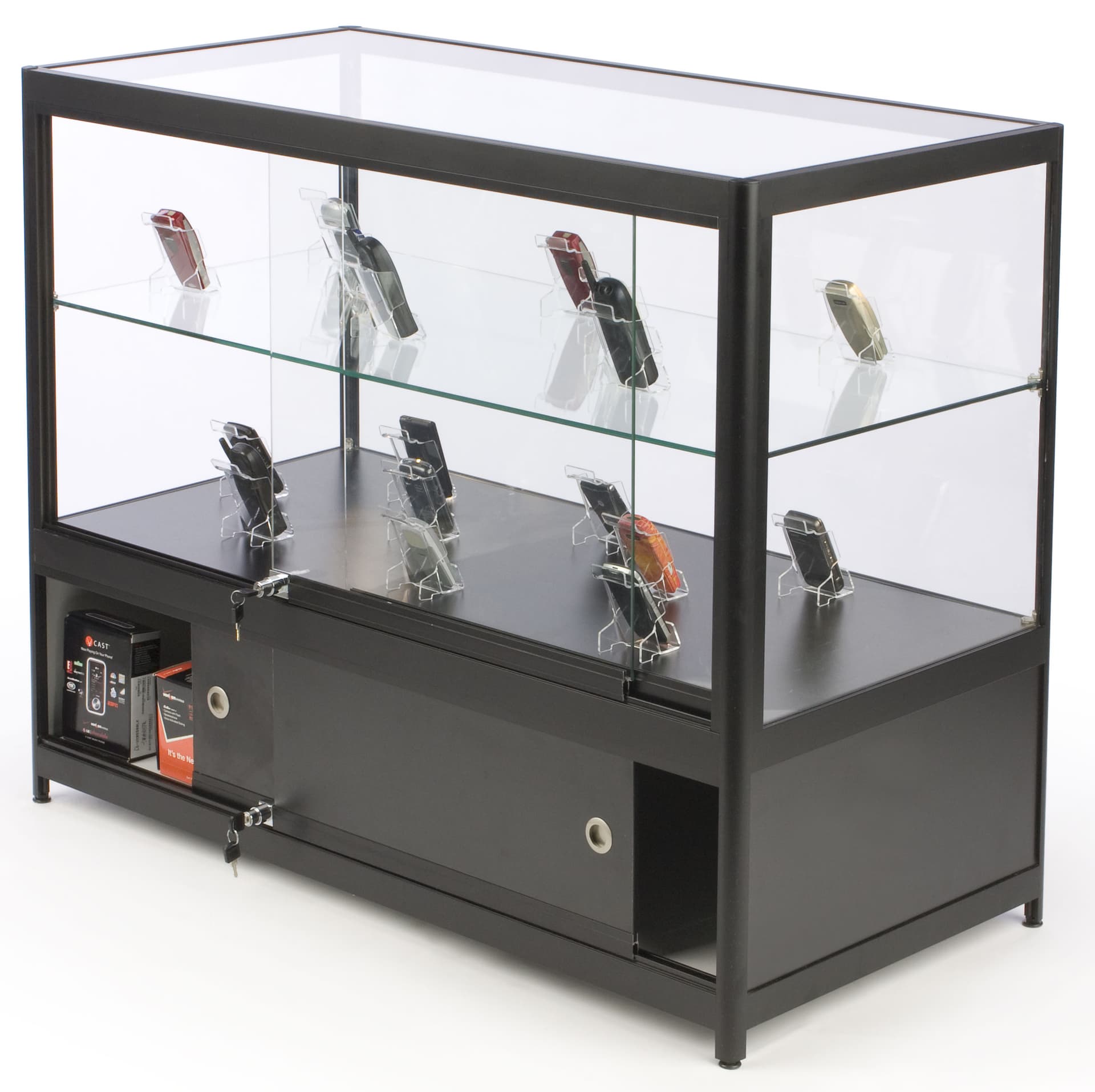 Retail Showcases | Full View Open Display Case | Displays2Go