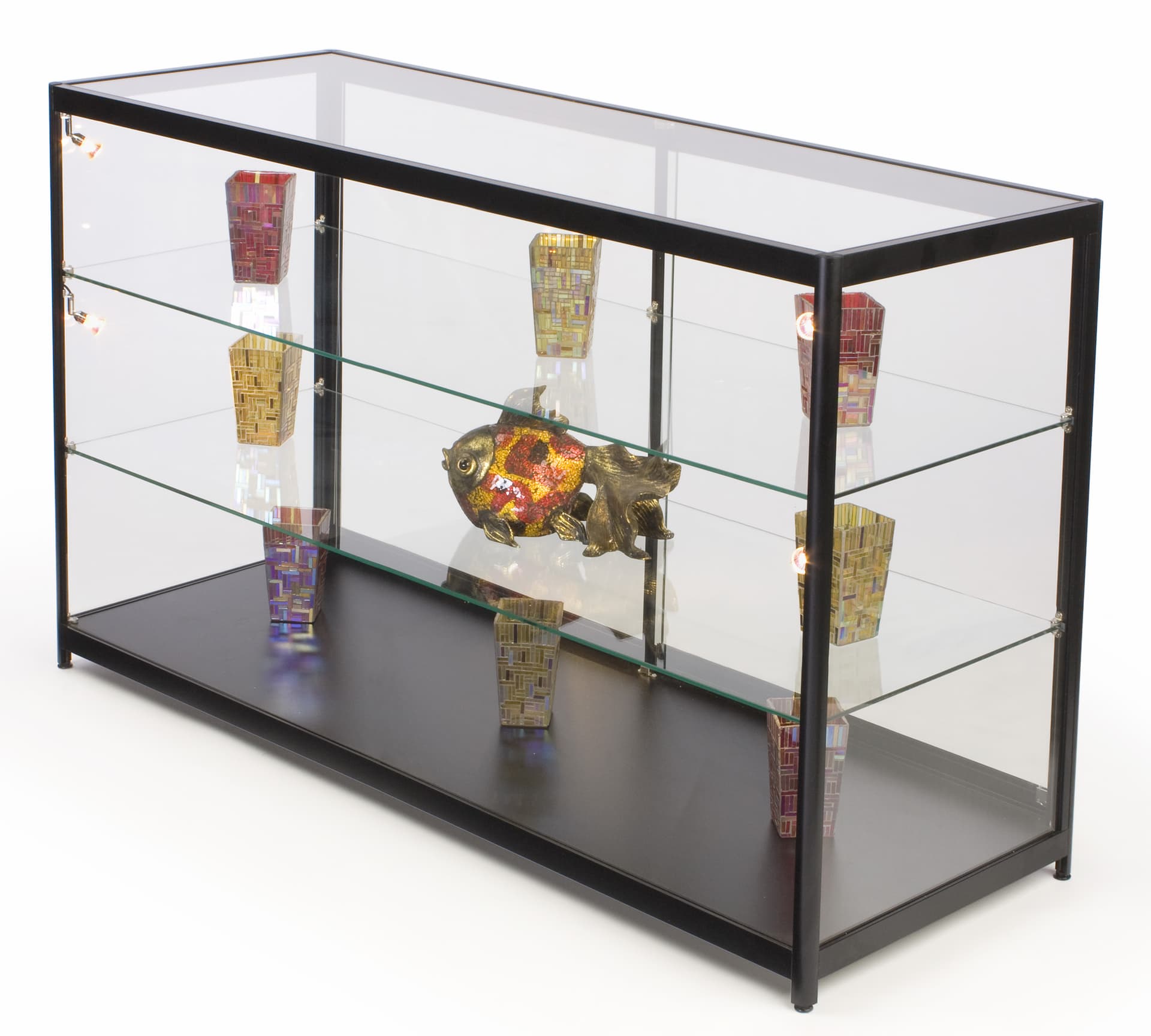Store Showcase with Lighting