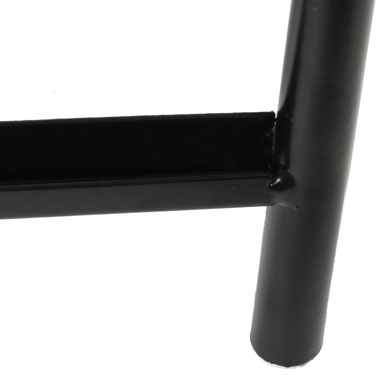 Metal A-frame for signs with stable design