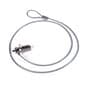Combination Cable Lock for iPad Stands, 4 Code Combination - Silver