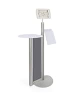 iPad Display Table with Brochure Pocket