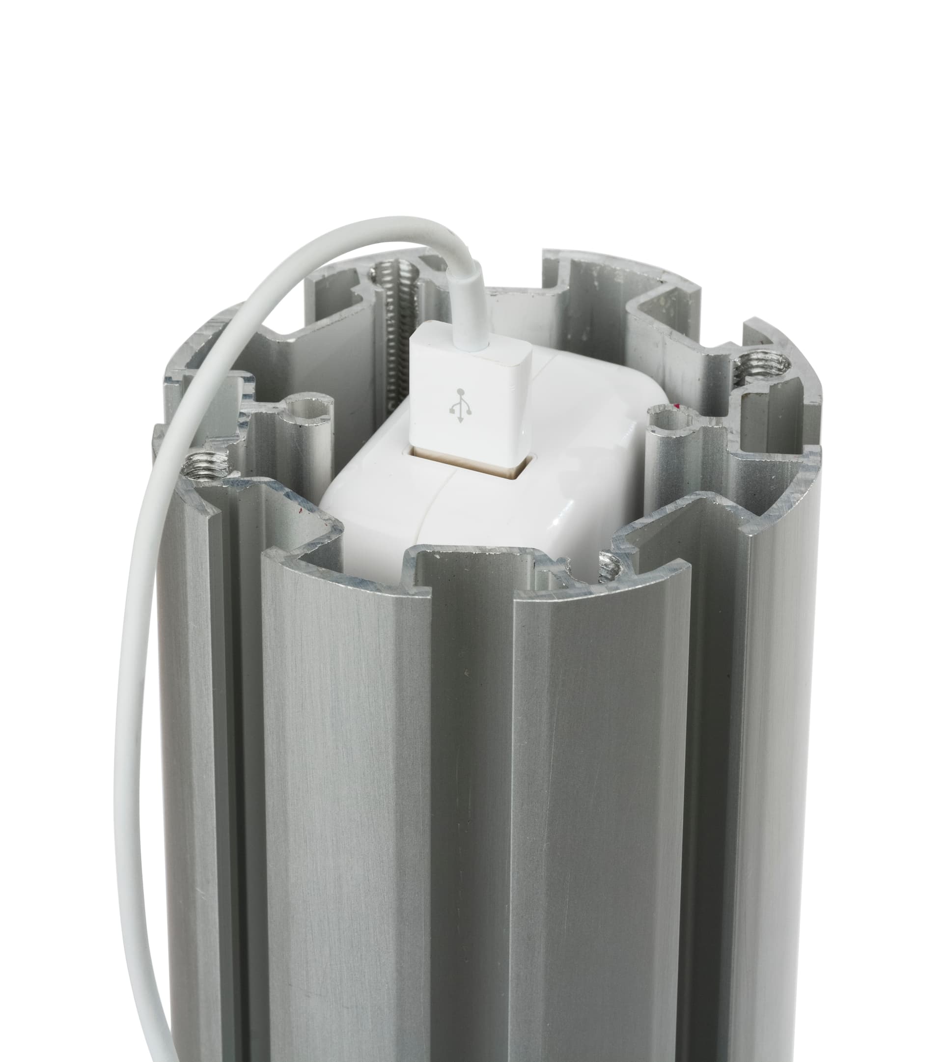 iPad Display Table with USB Charging Slot