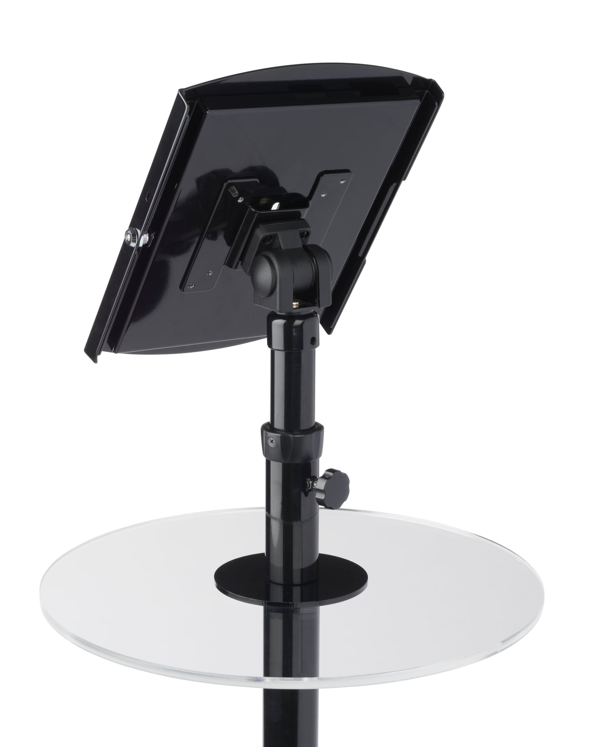 iPad Podium Table with Clear Tabletop