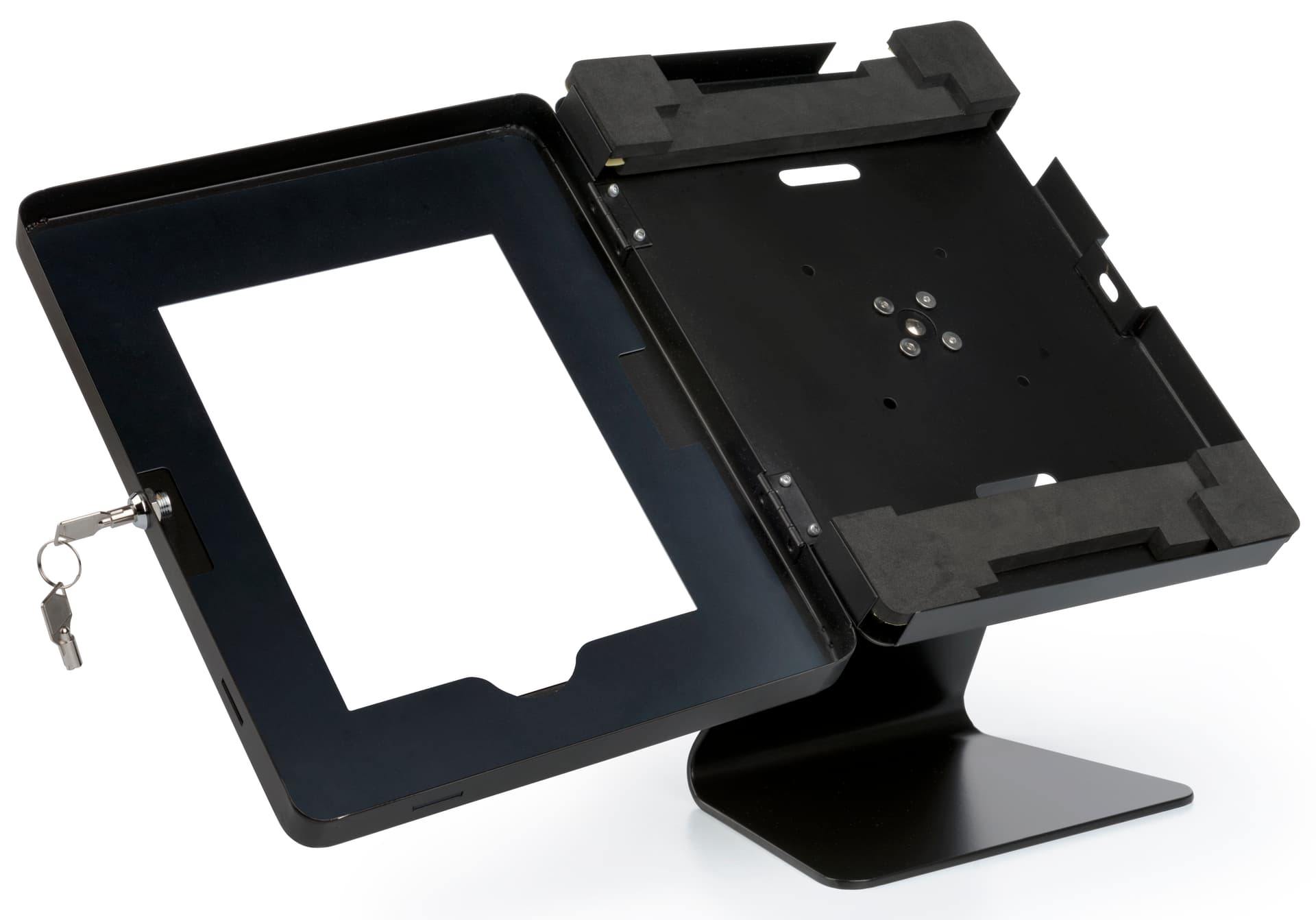 Anti-Theft Tablet and iPad Kiosk with Lock and Keys