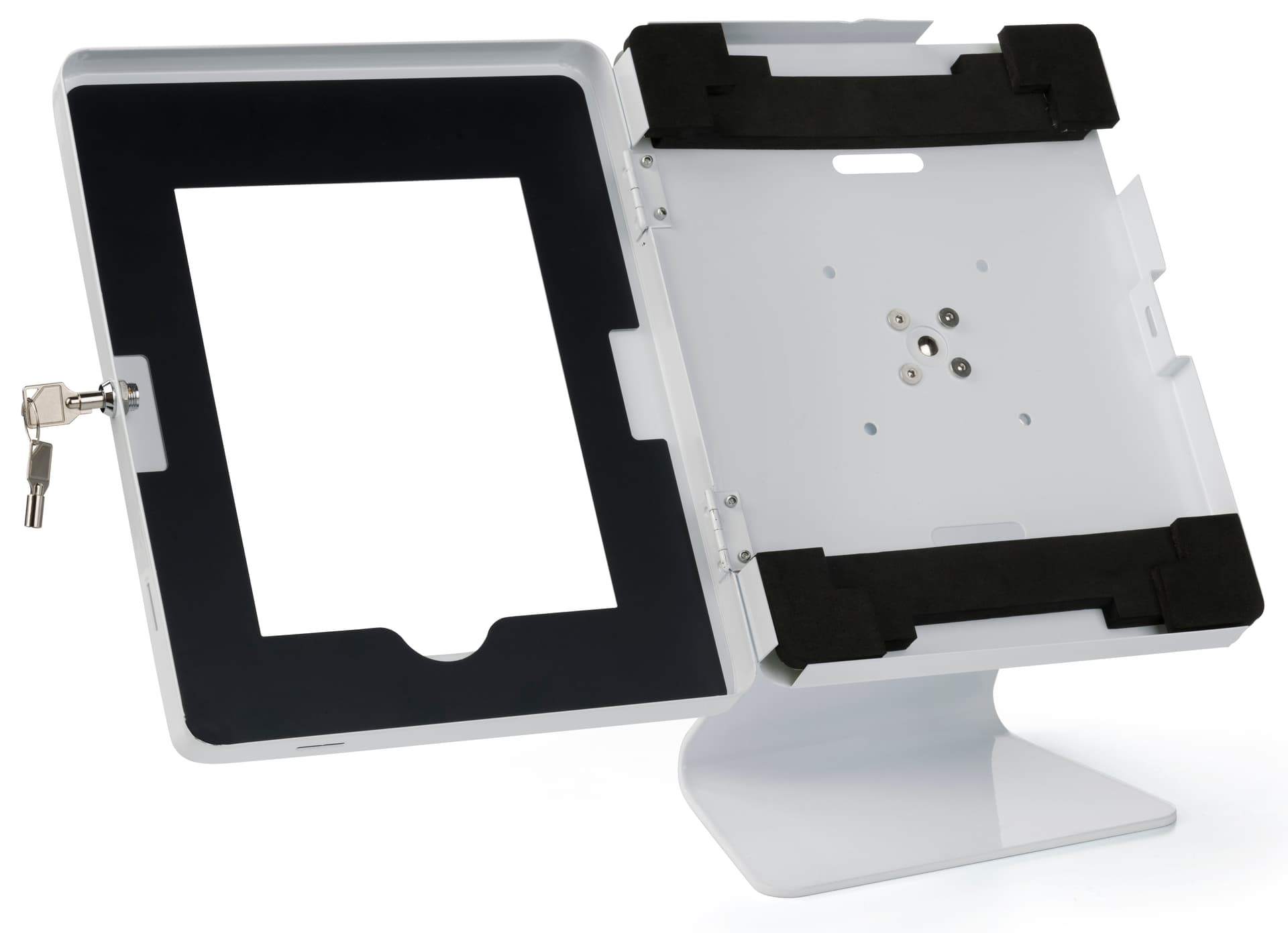 Tamper-Proof Tablet and iPad Kiosk with Padding