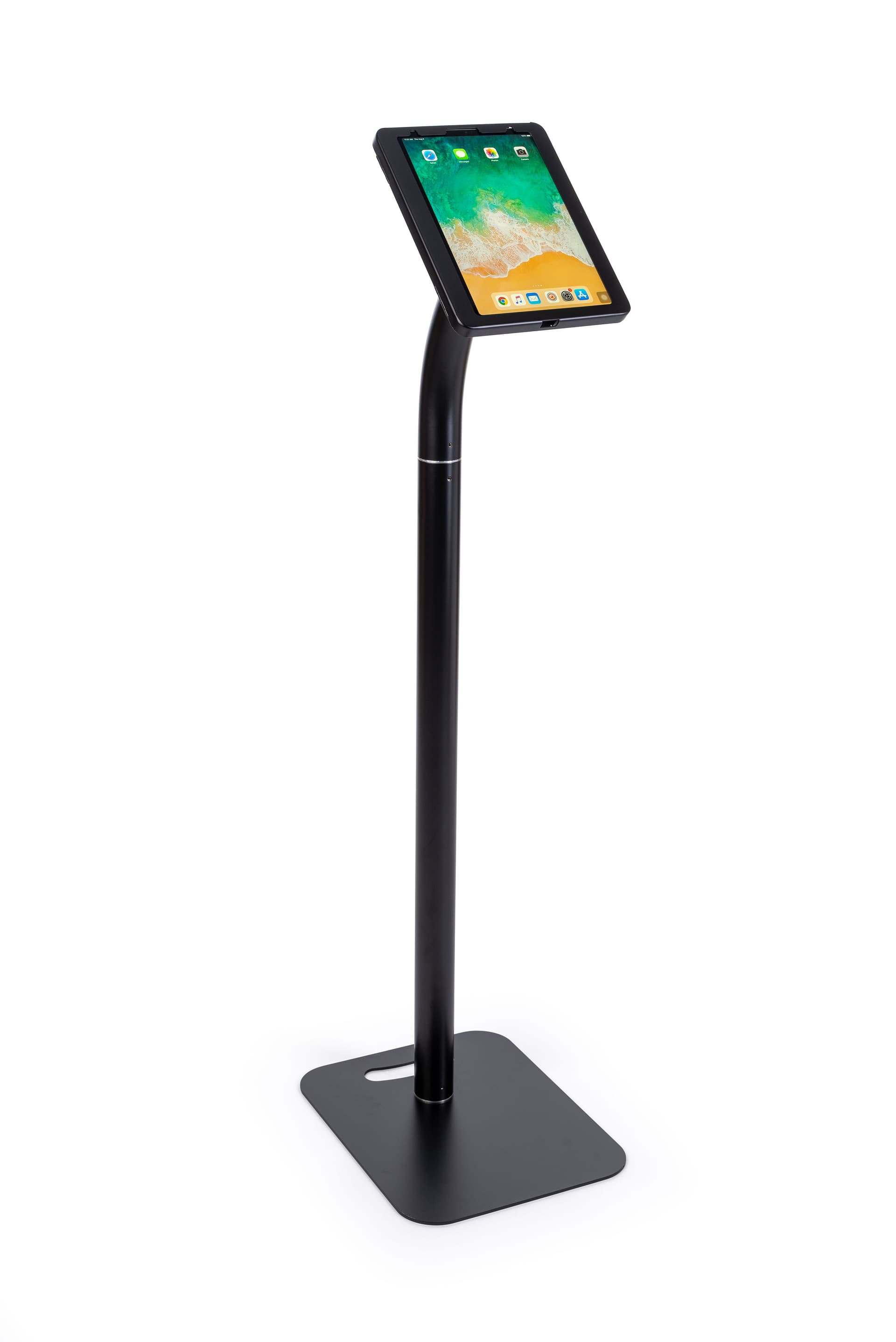 iPad pro floor stand holder with 11 inch tablet 