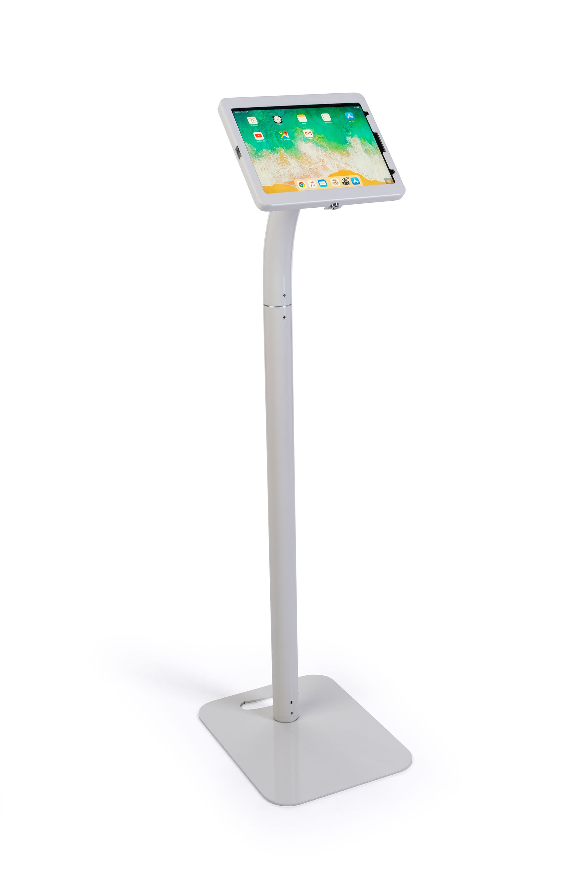 11" iPad pro adjustable stand with landscape tablet display 