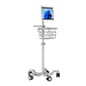 BOSSTAB Microsoft Surface Pro Medical Cart w/ Locking Enclosure, Locking Wheels