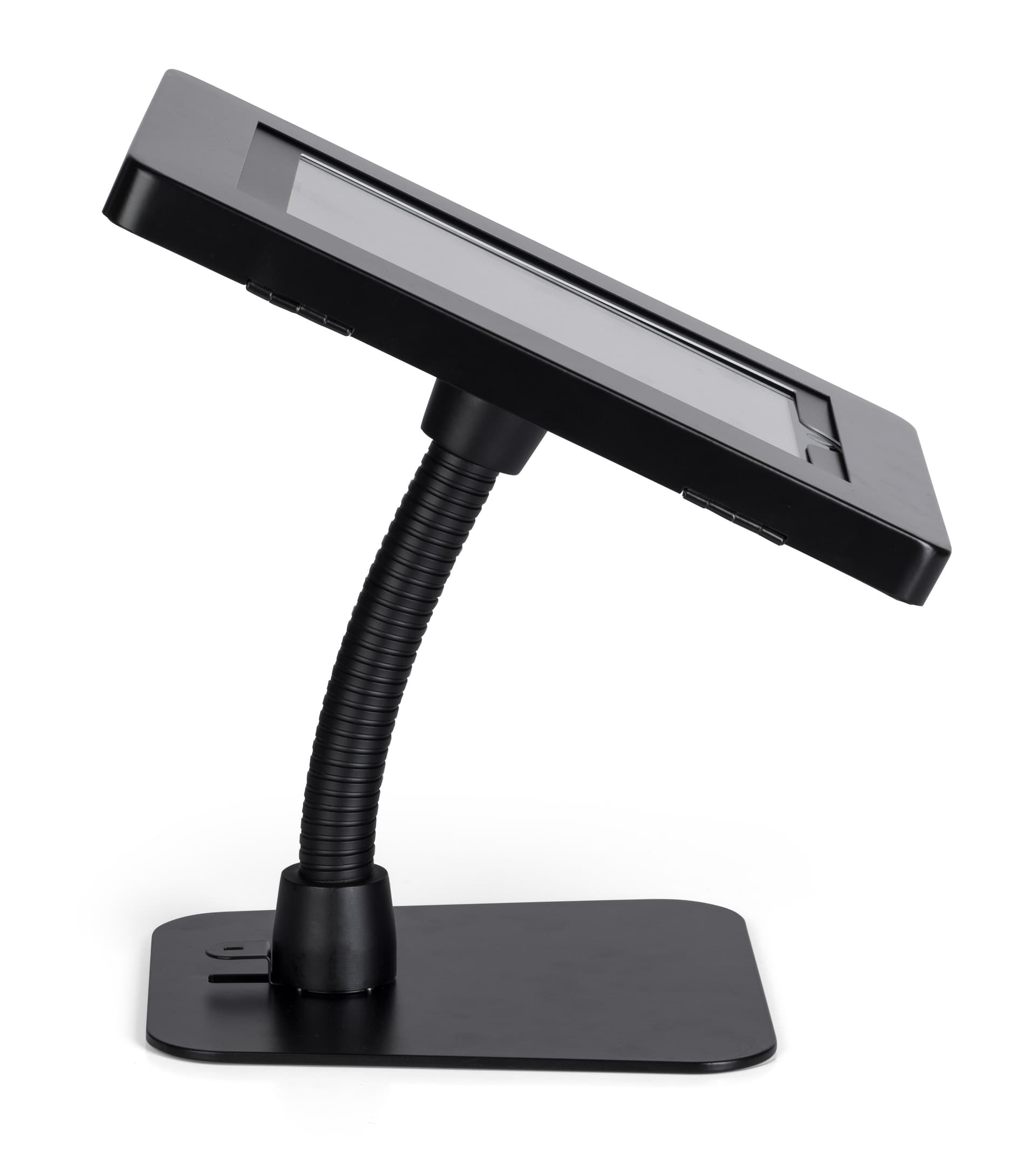 iPad anti-theft tablet stand holder with gooseneck arm