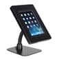 iPad Tablet Counter Stand, Steel Enclosure, Gooseneck Arm - Multiple Colors