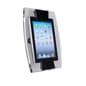 iPad Mini Wall Mount with Clear Acrylic Enclosure, Rotating Bracket - Black