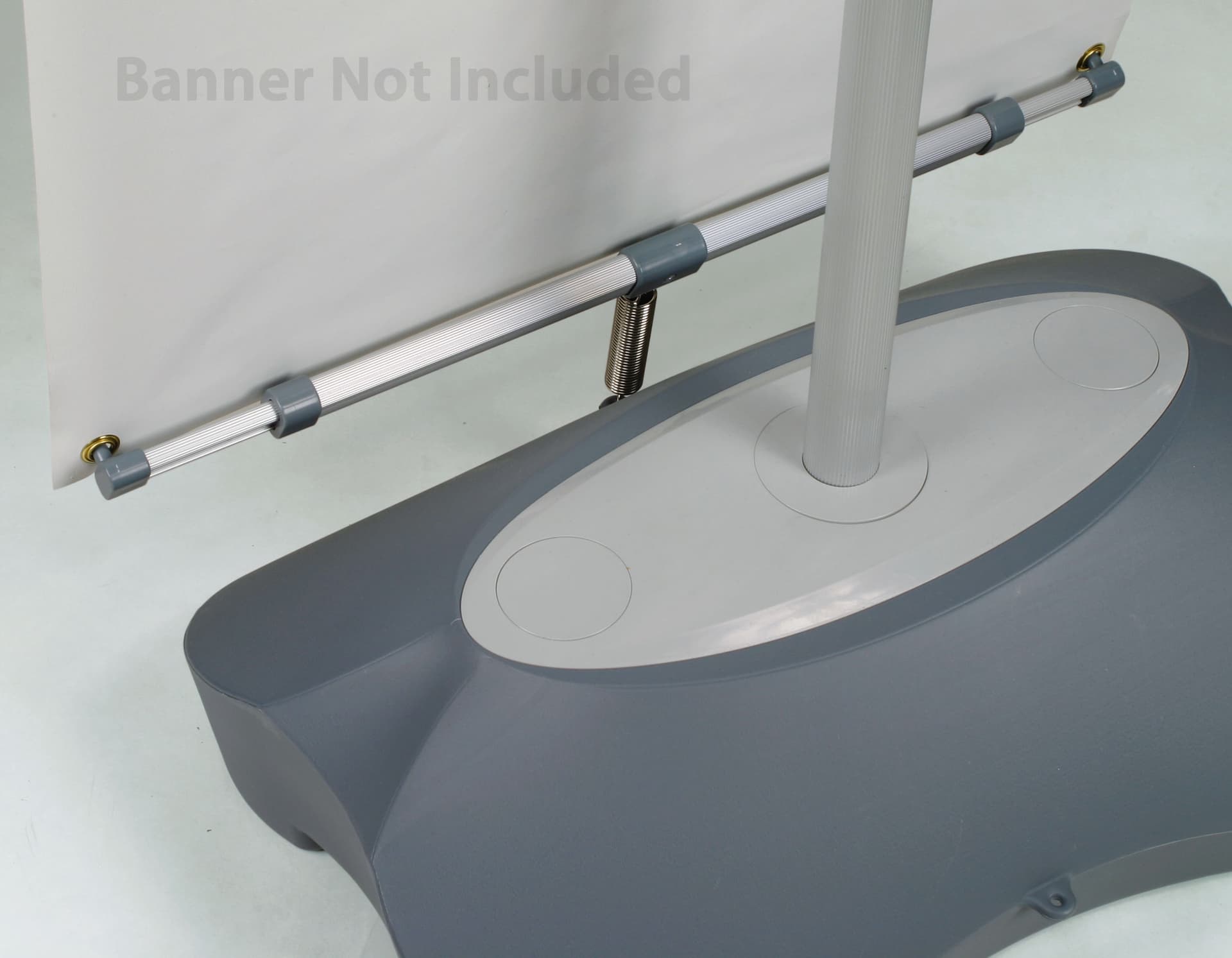 adjustable banner stand