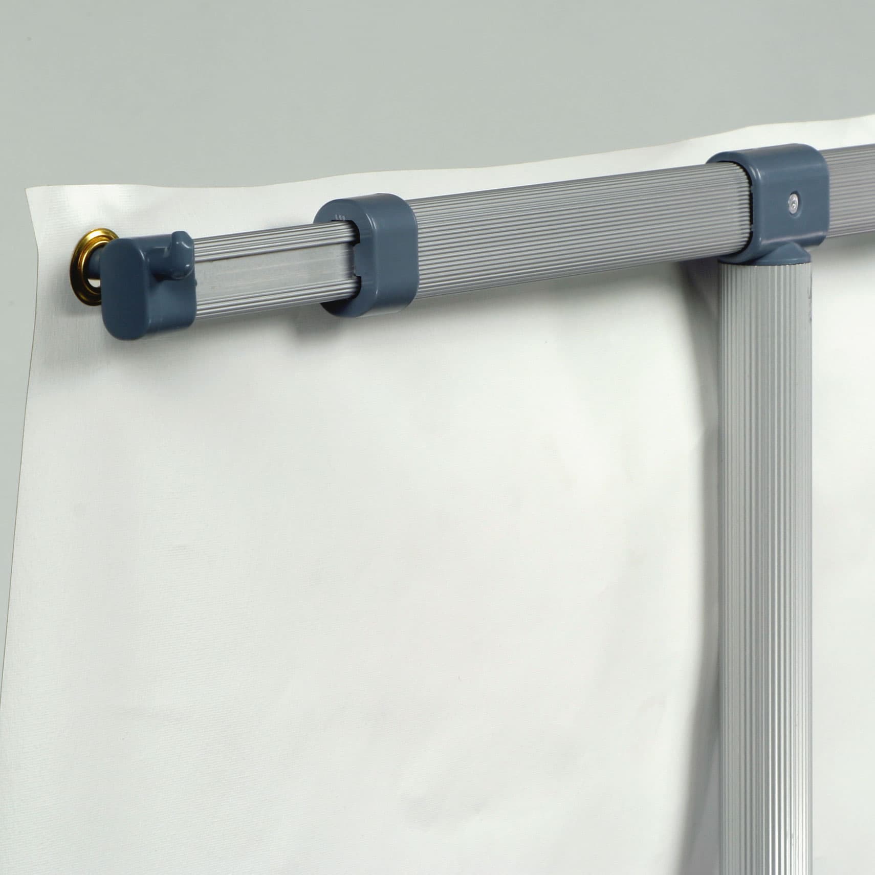 adjustable banner stand