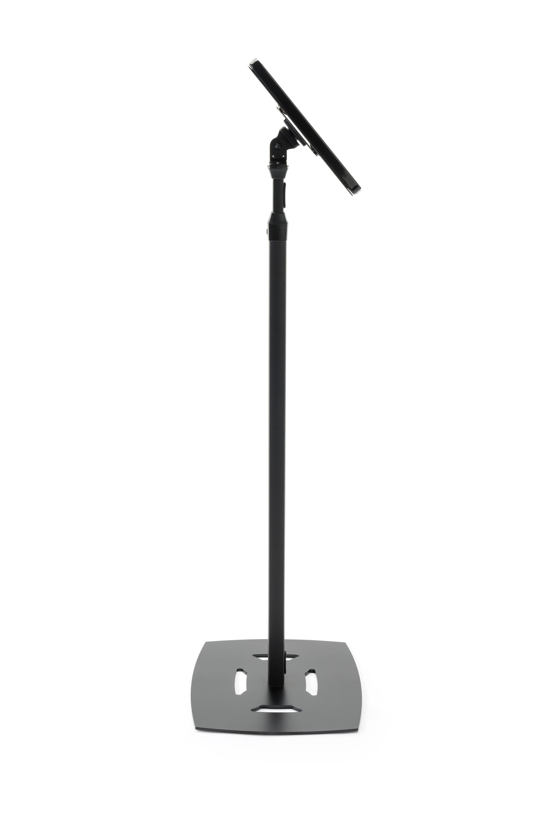 iPad Pro freestanding floor kiosk with tilting bracket