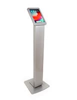 11 inch iPad pro stand with glossy silver finish 