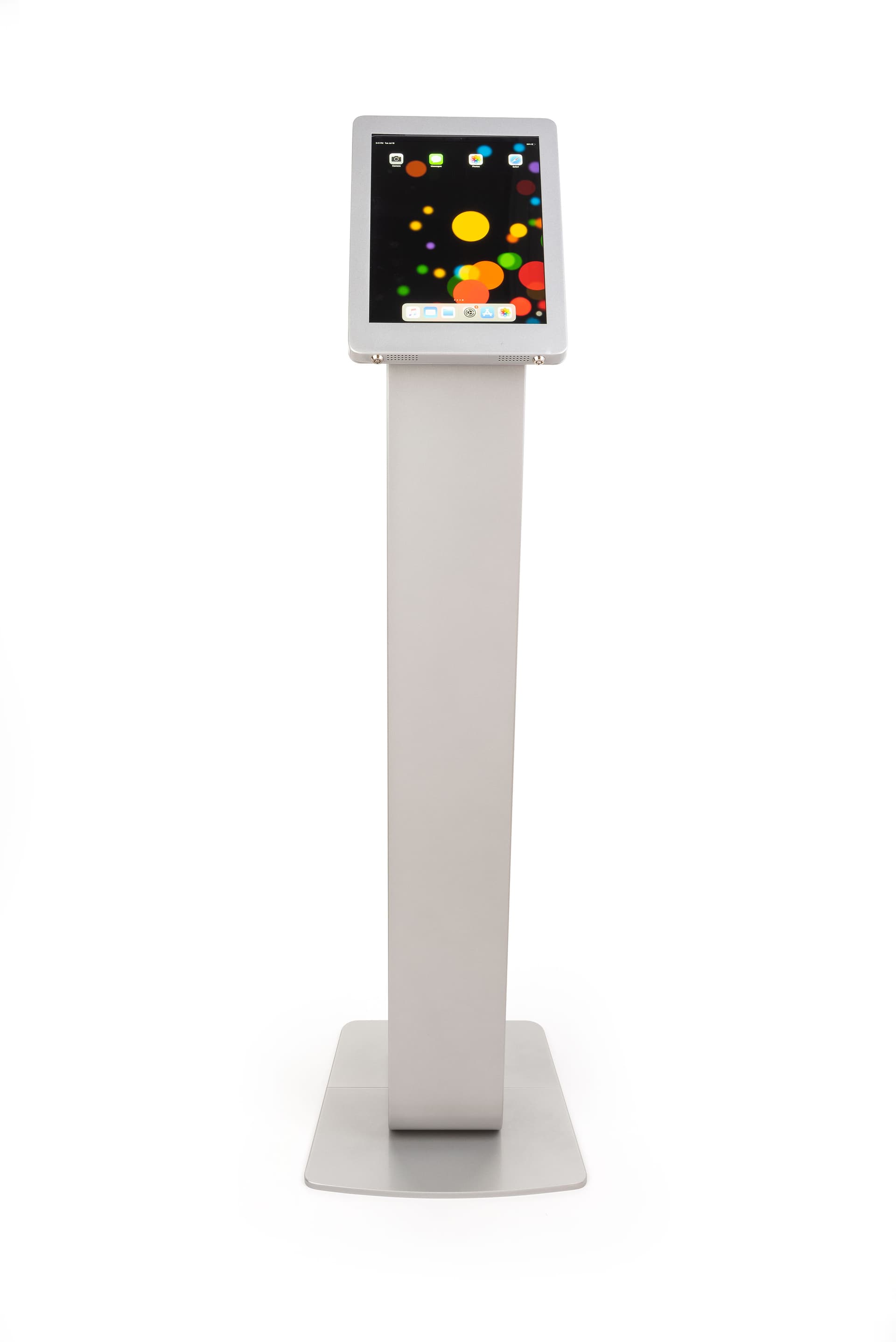 iPad pro floor stand with super stable base platform 