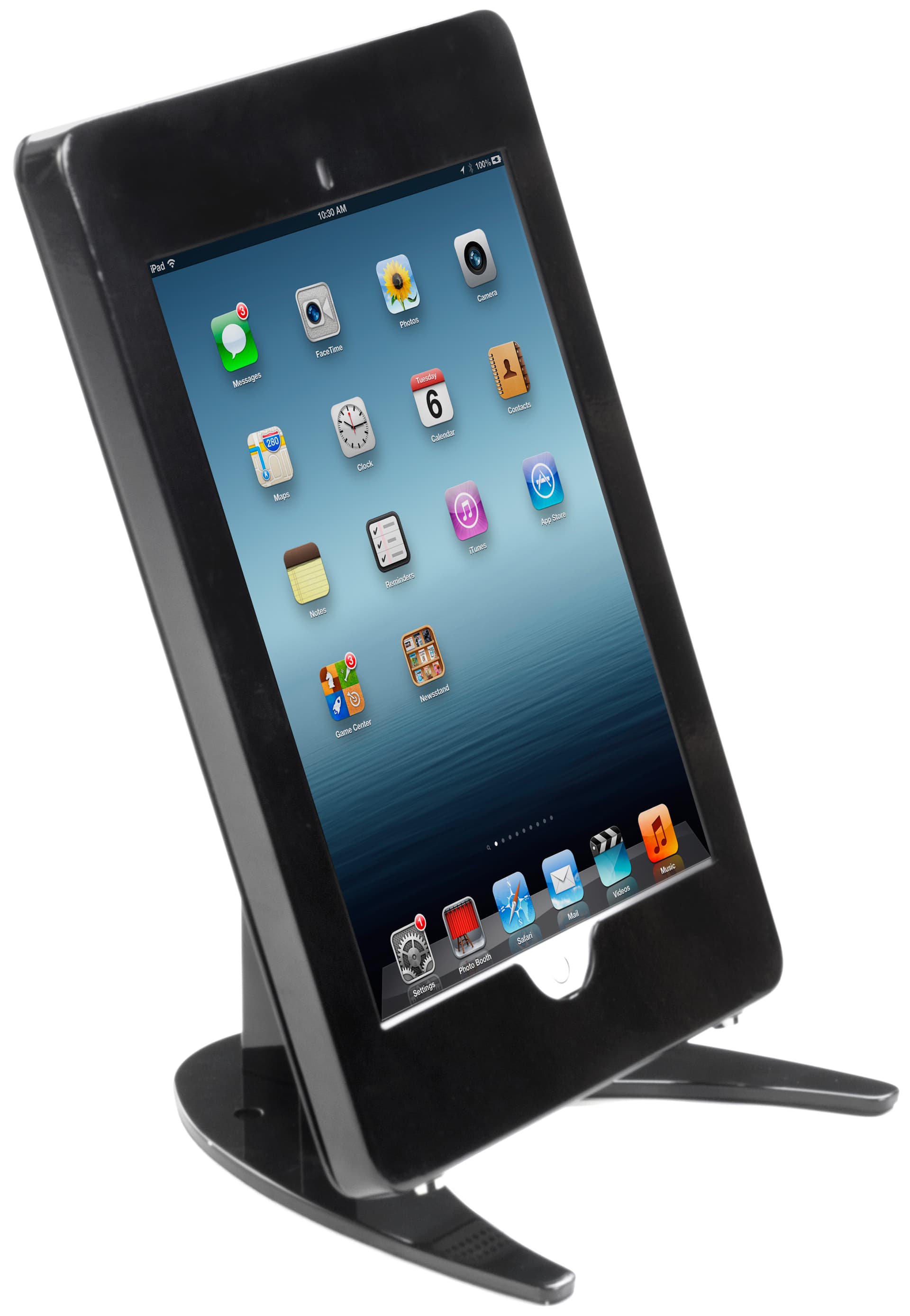 Black iPad Pro Counter Holder