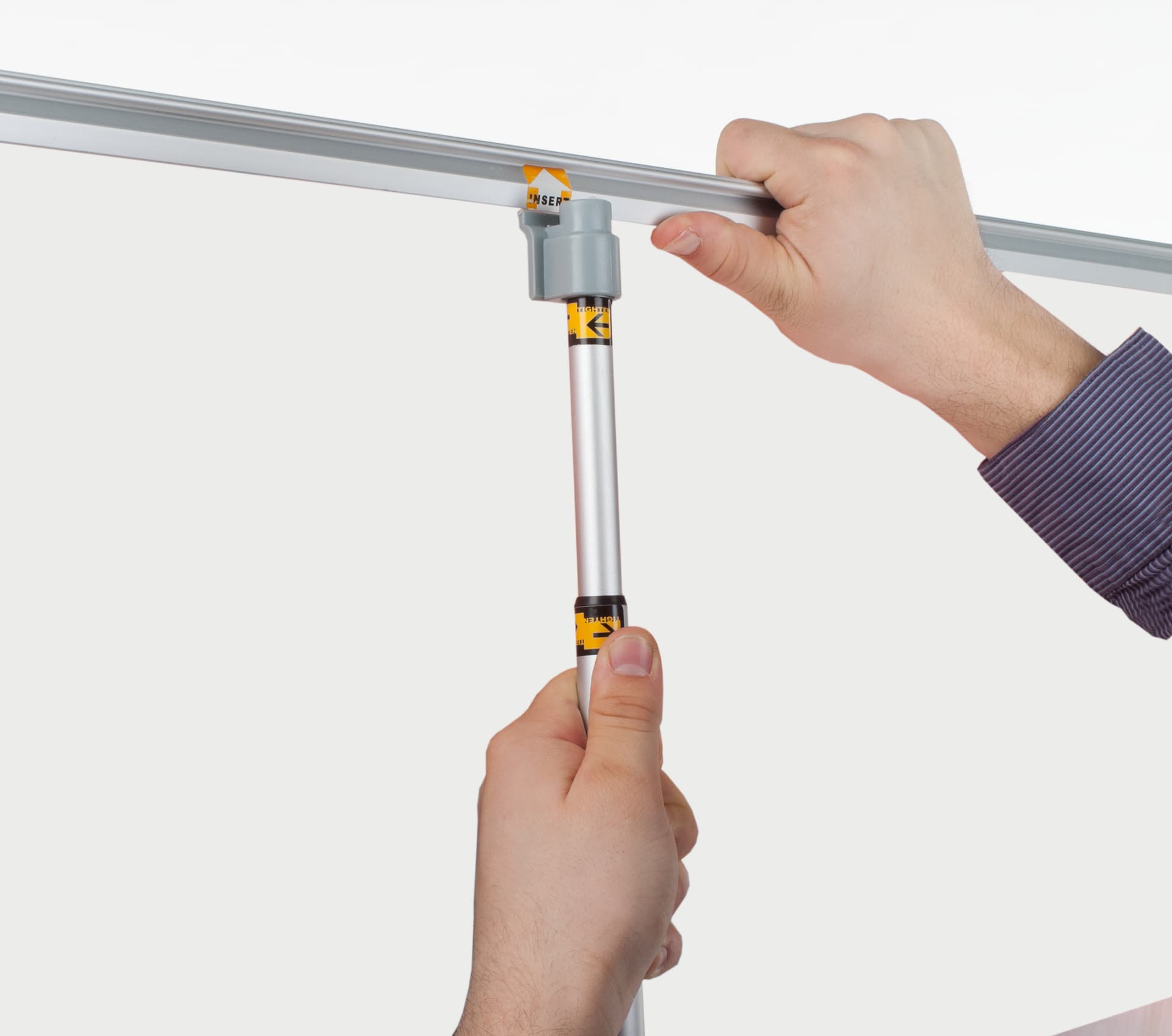 31” Custom Vinyl Banner Stand