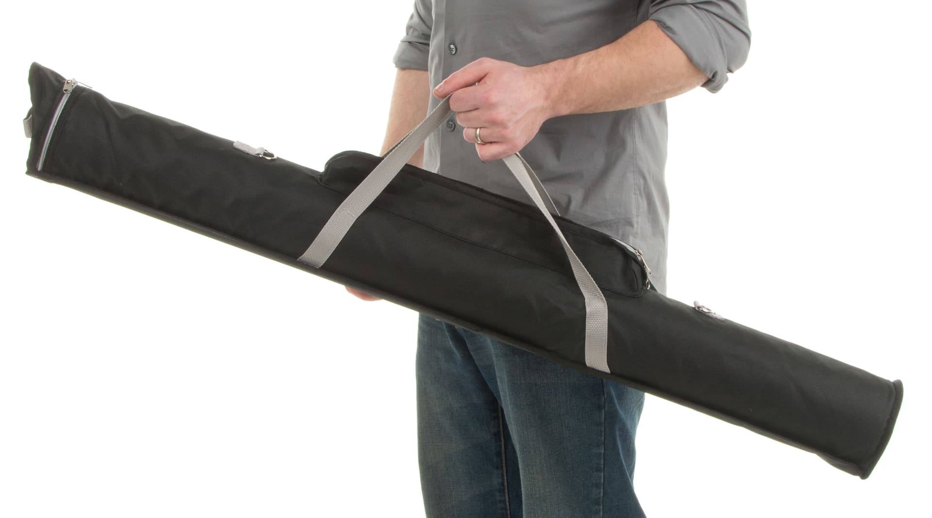 Black Canvas Carrying Bag