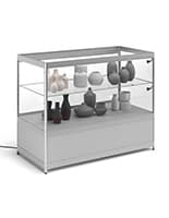 Glass Display Counter with LED Lights