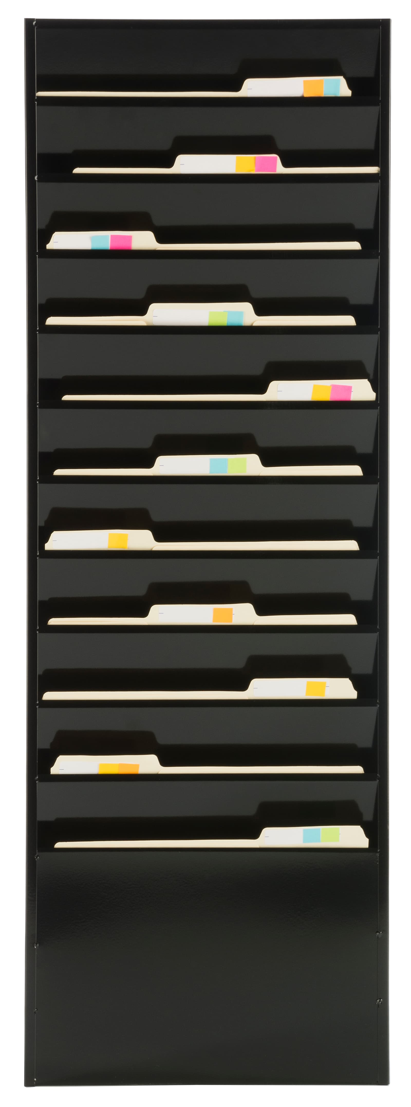 File Holder Features 11 Pocket Design