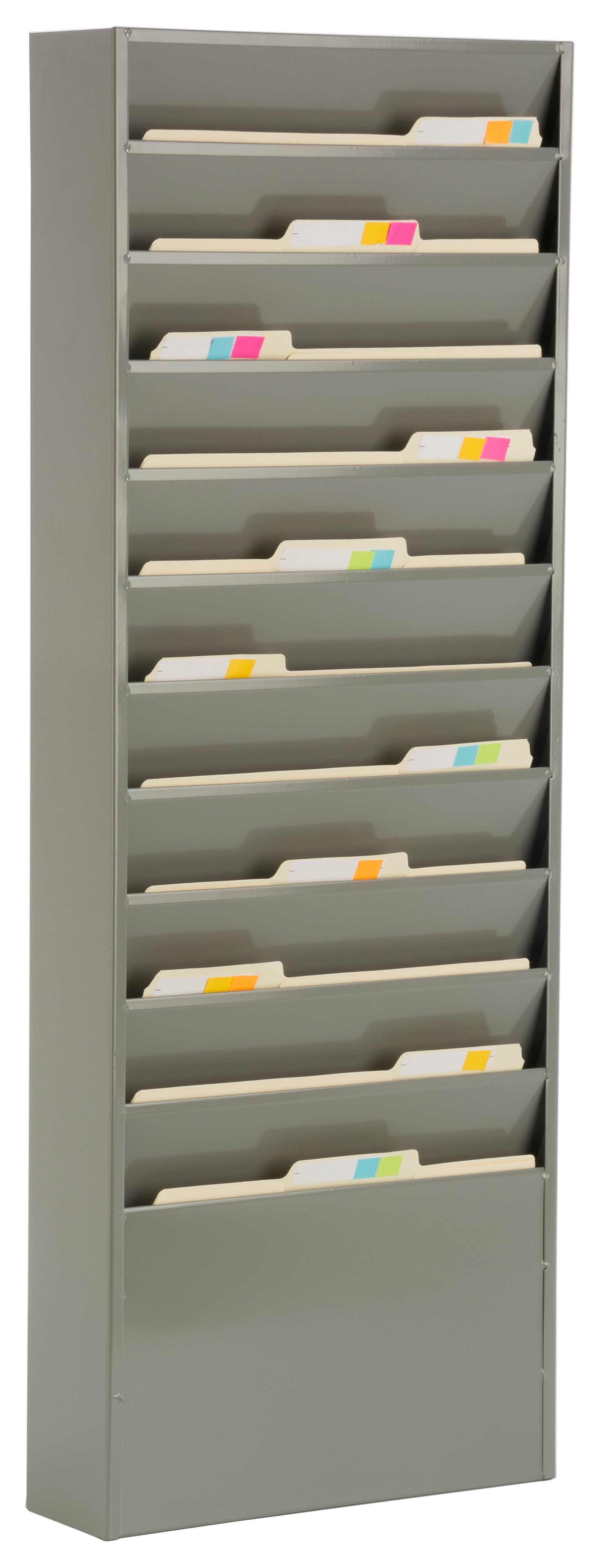 Wall Hanging File Organizer, Metal Design