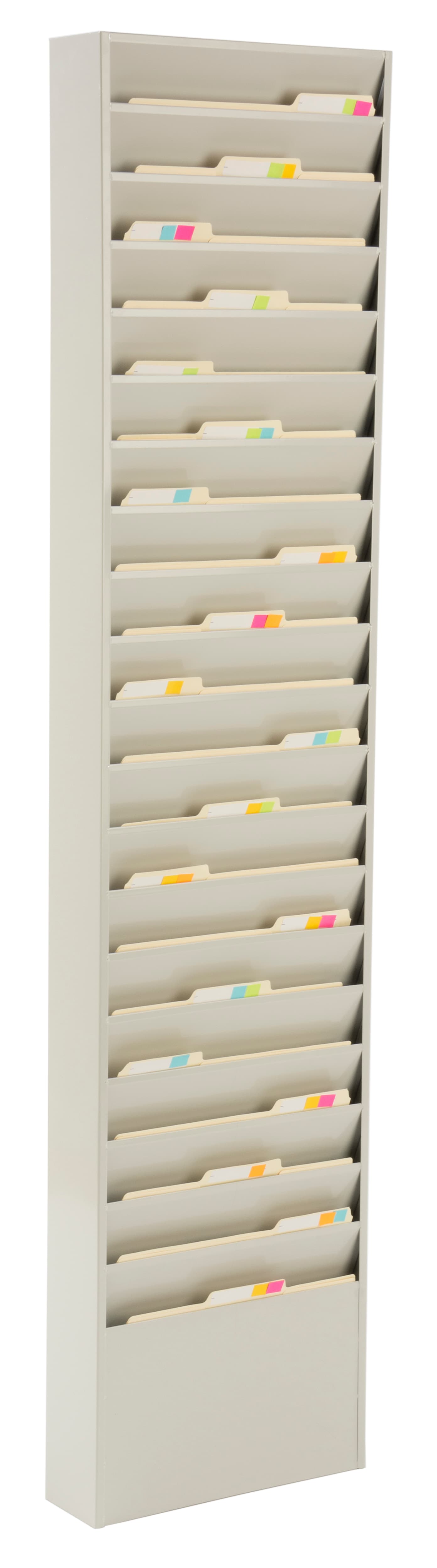 Wall File Folder Holder with 20 Pockets