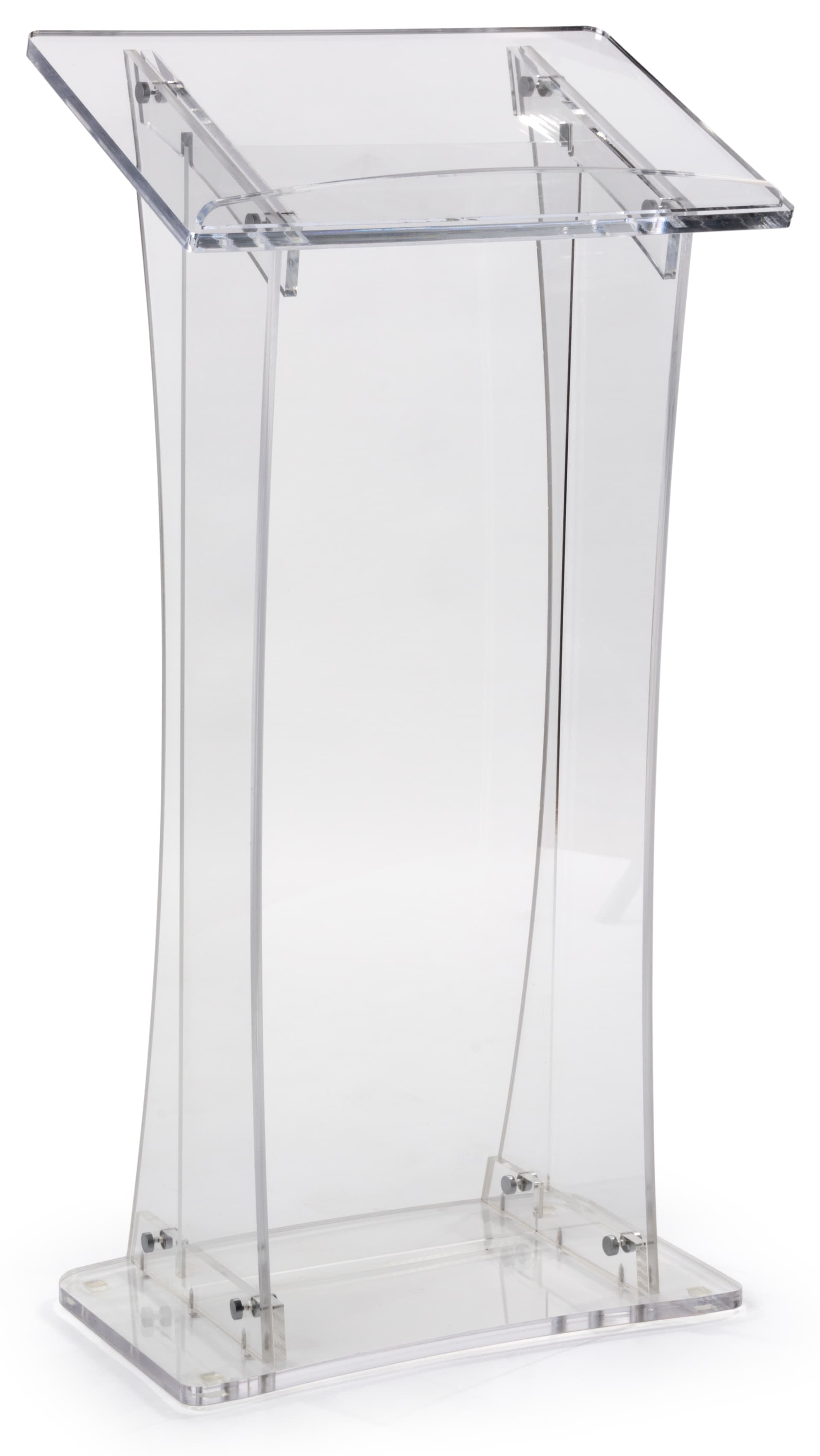Collapsible Acrylic Podium, Easy Assembly