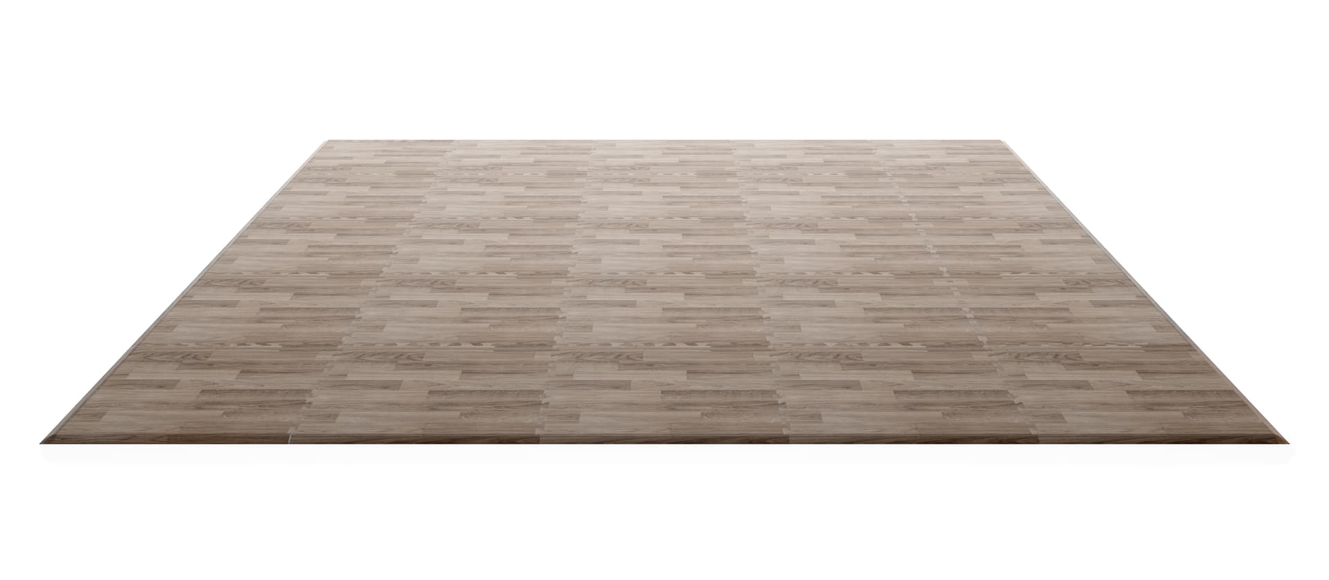 Trade show booth flooring being shown in a 10 by 10 floor setup