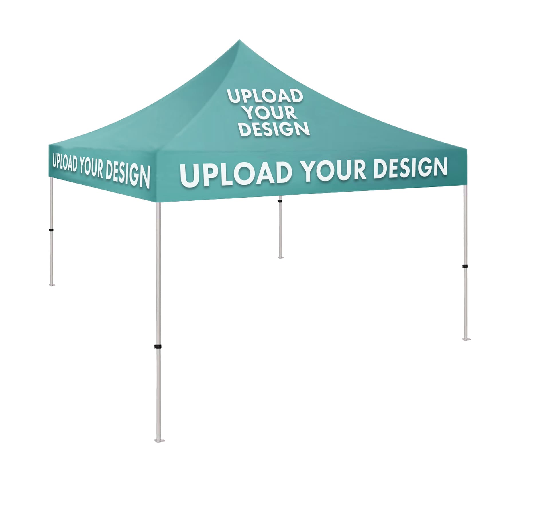 10 x 10 customized canopy for pop up tent with dye sublimation printing