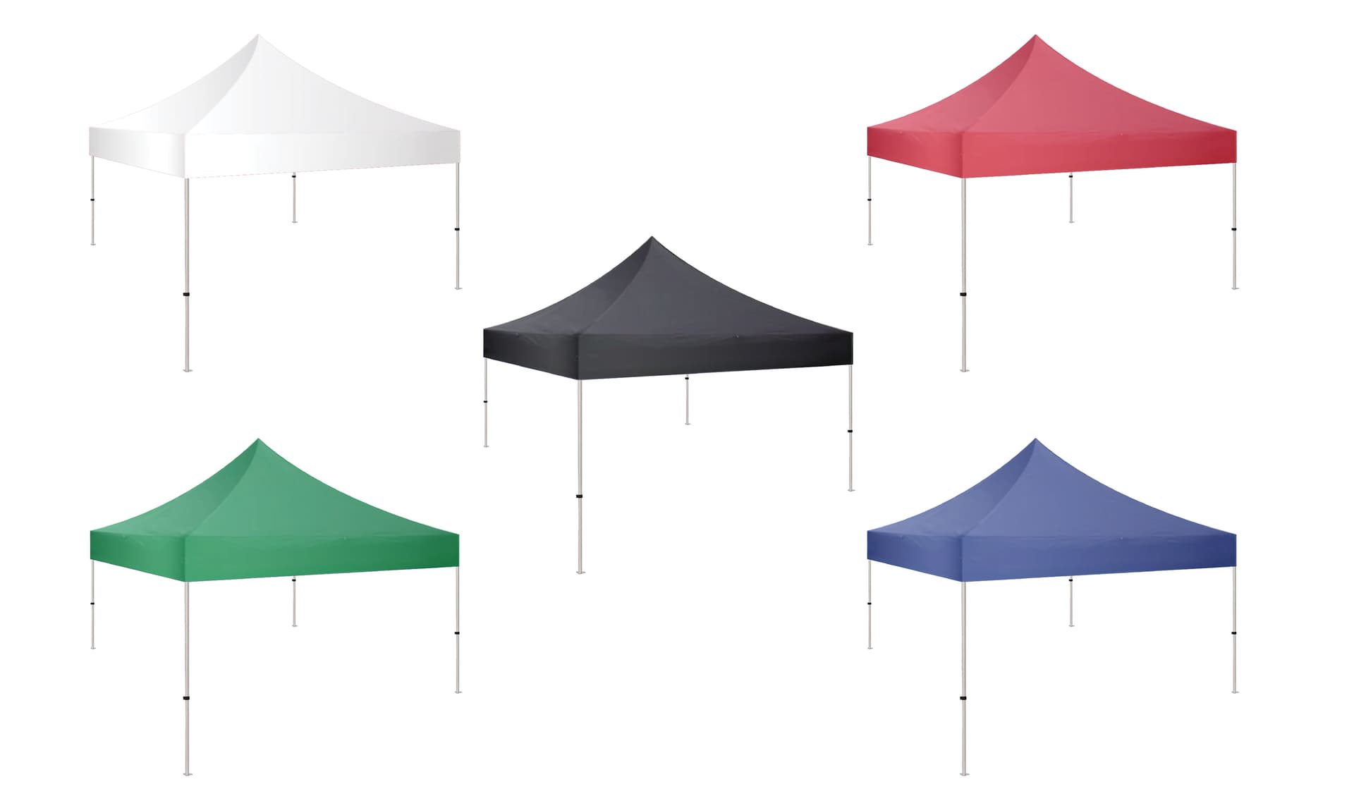 10x10 pop up canopy tent with bright colors