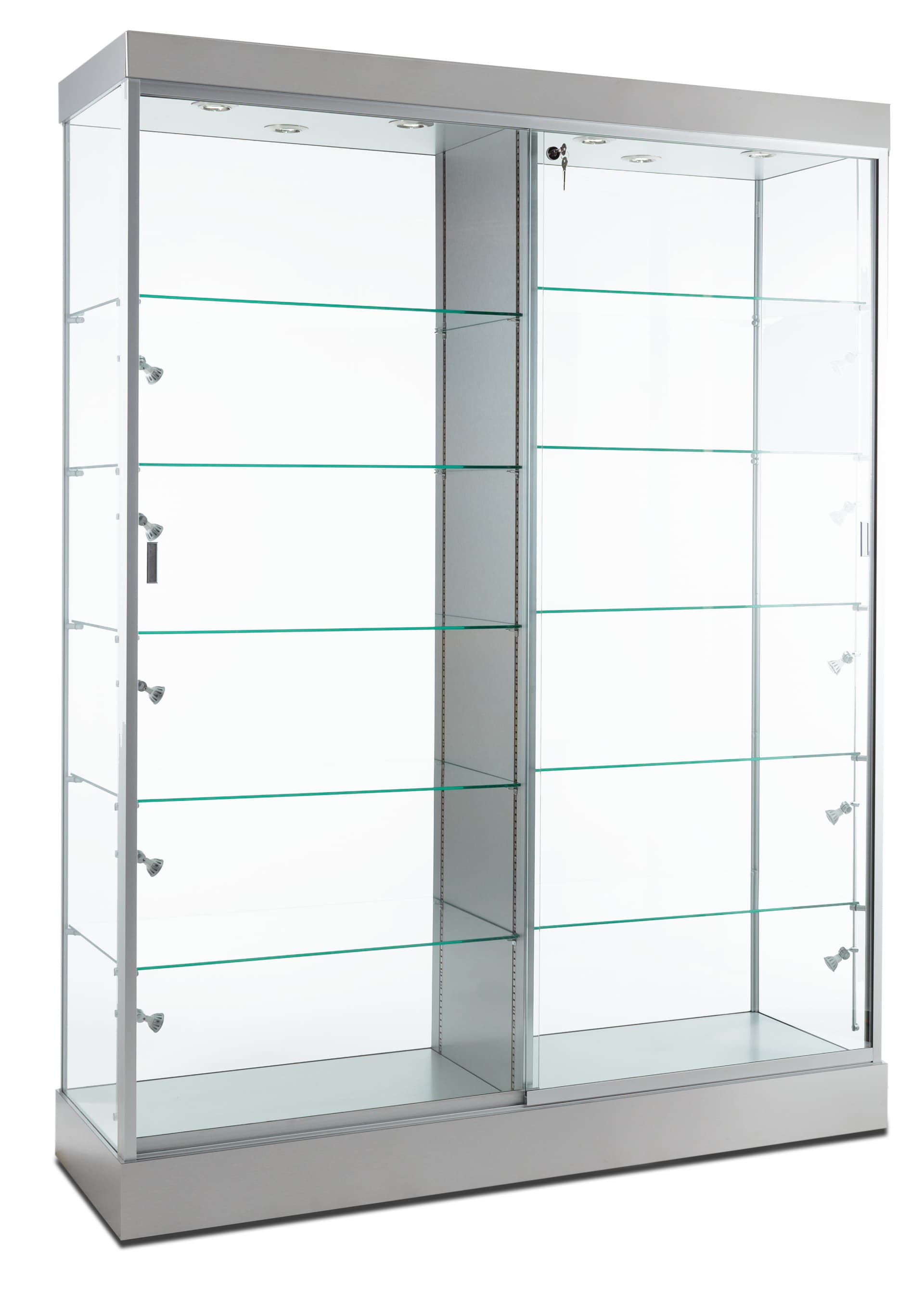 Award display with adjustable shelves