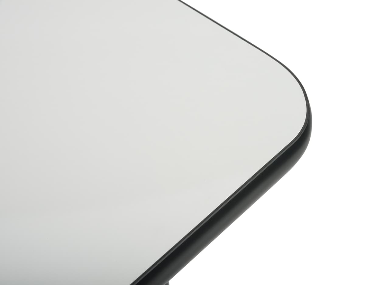 Square Whiteboard Table with Rounded Corners
