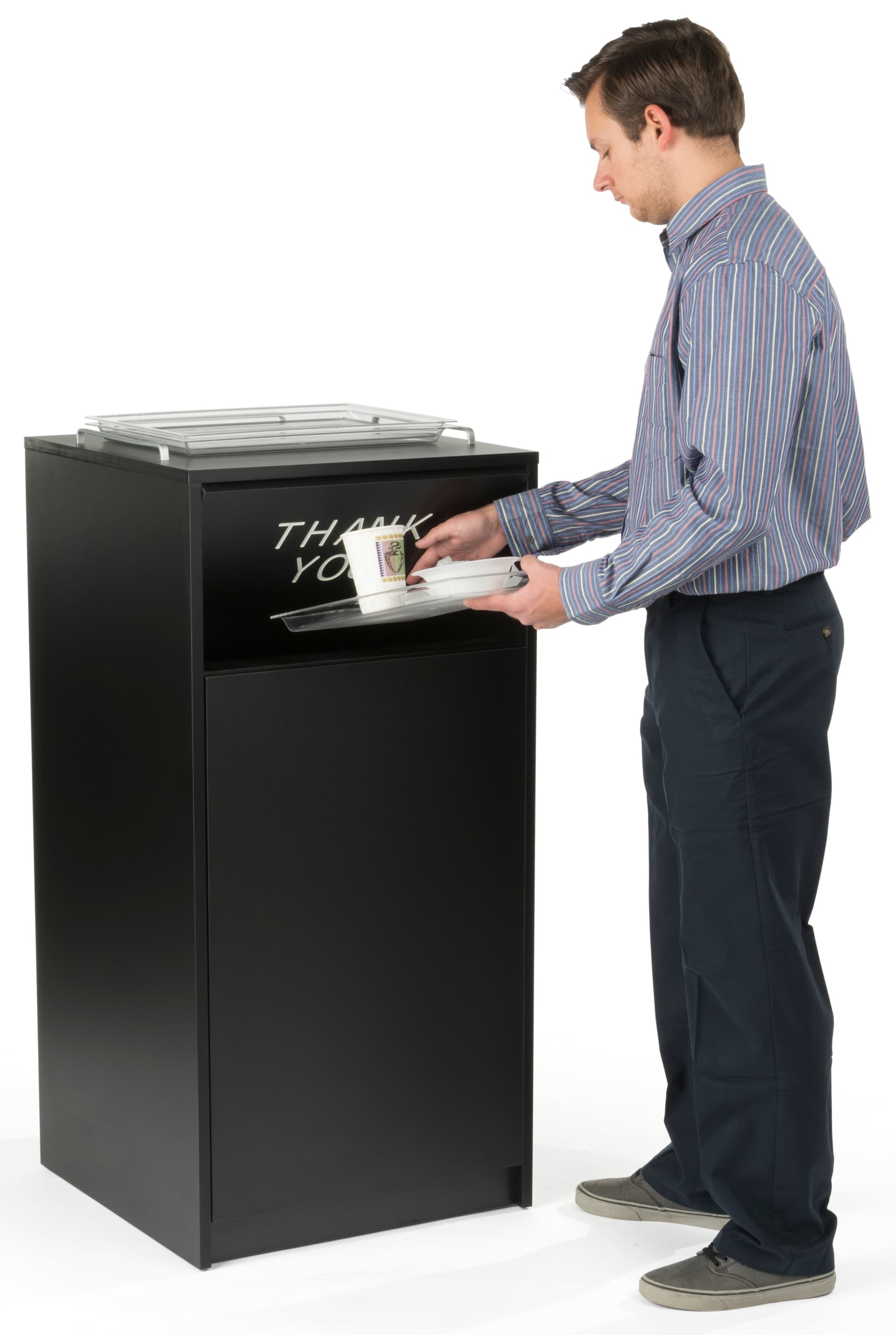 Thank You Restaurant Receptacle for Food Industries