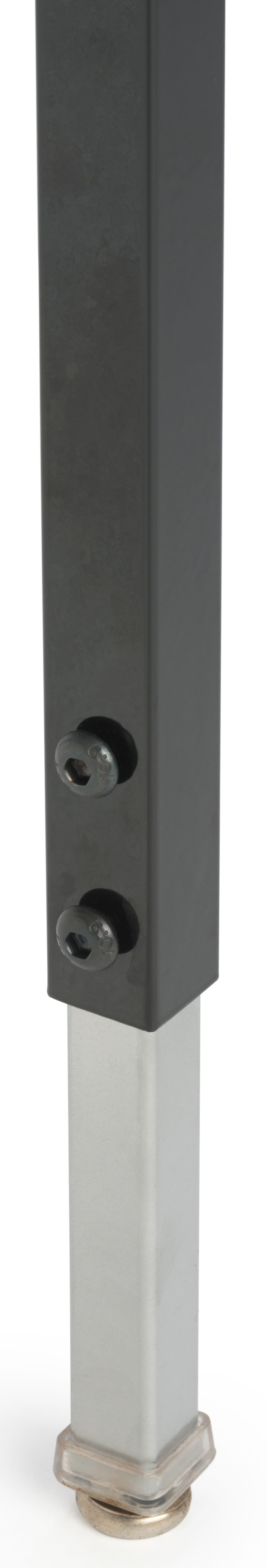 Work Carrel with Tubular Steel Legs