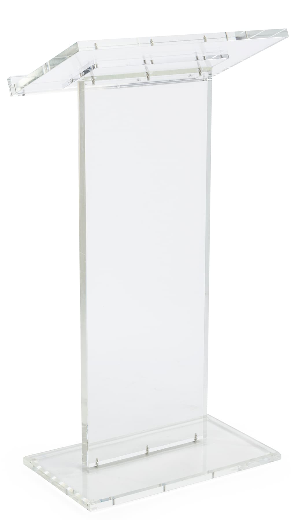 Acrylic Lectern Podium has a Large Reading Surface