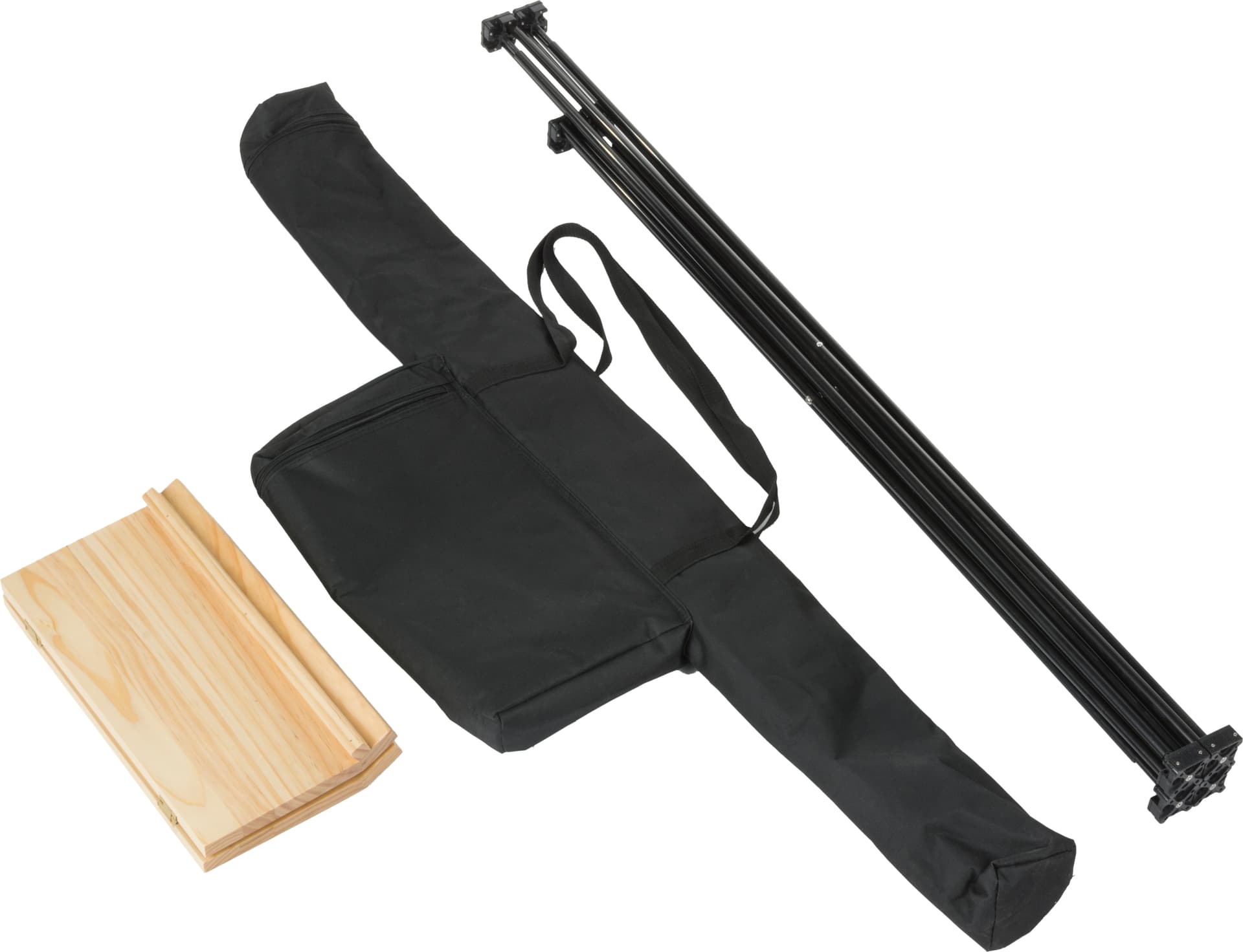 Easily Assembled Presentation Stand