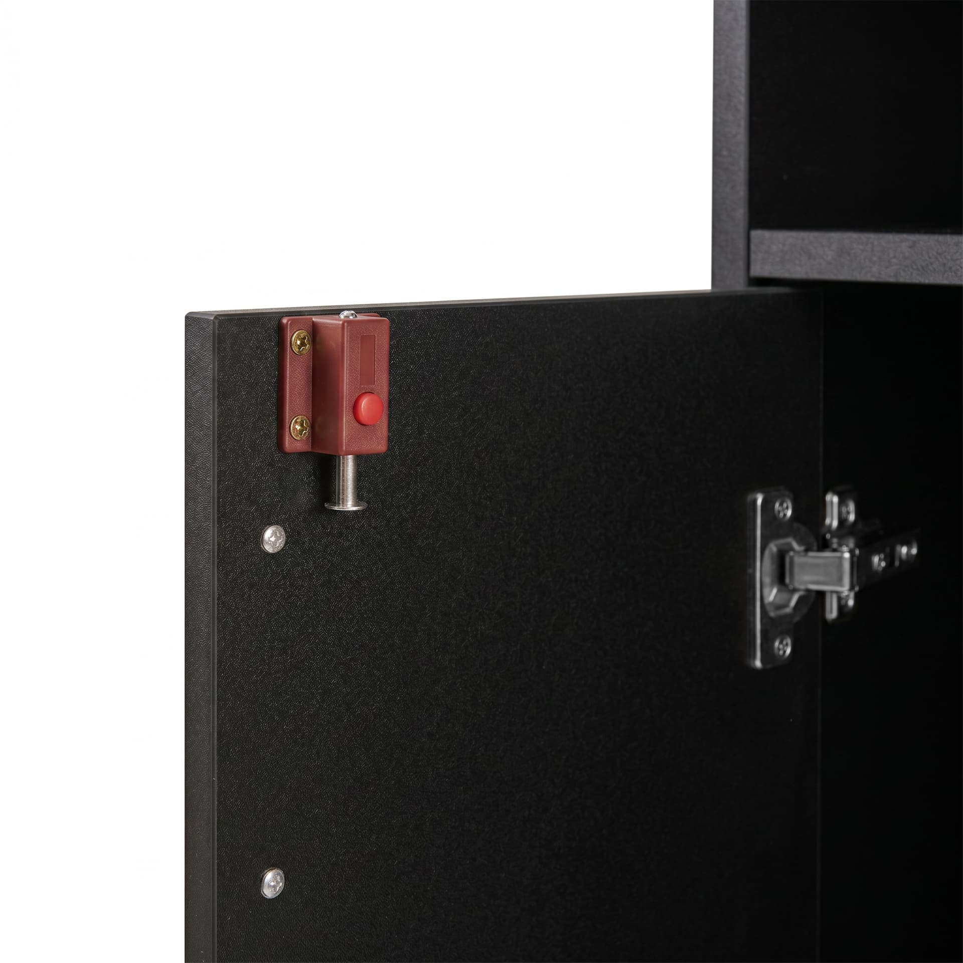 Modern Floor Lectern on Wheels with push button lock