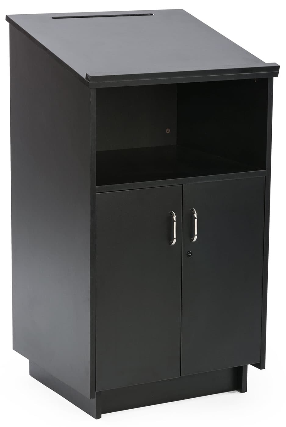 Lockable Restaurant Host Stand is Made of Quality Materials