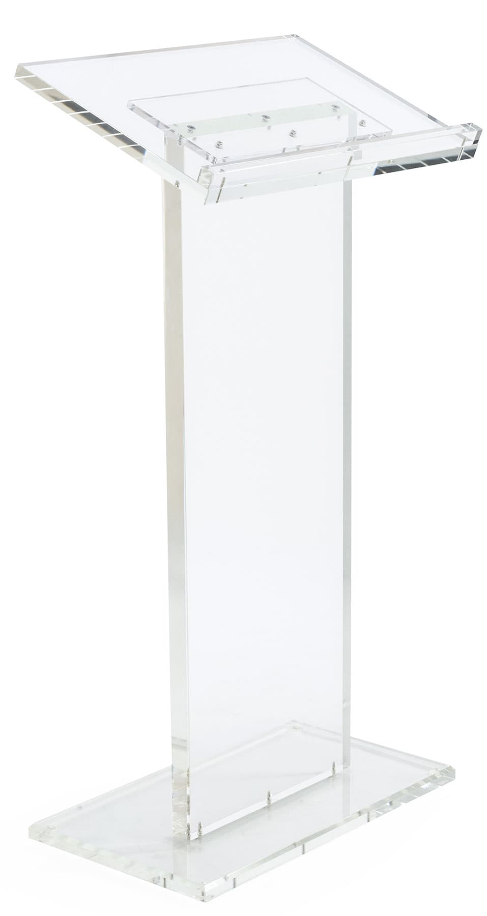 Acrylic Lectern Podium Ships Knocked Down for Cheap Shipping