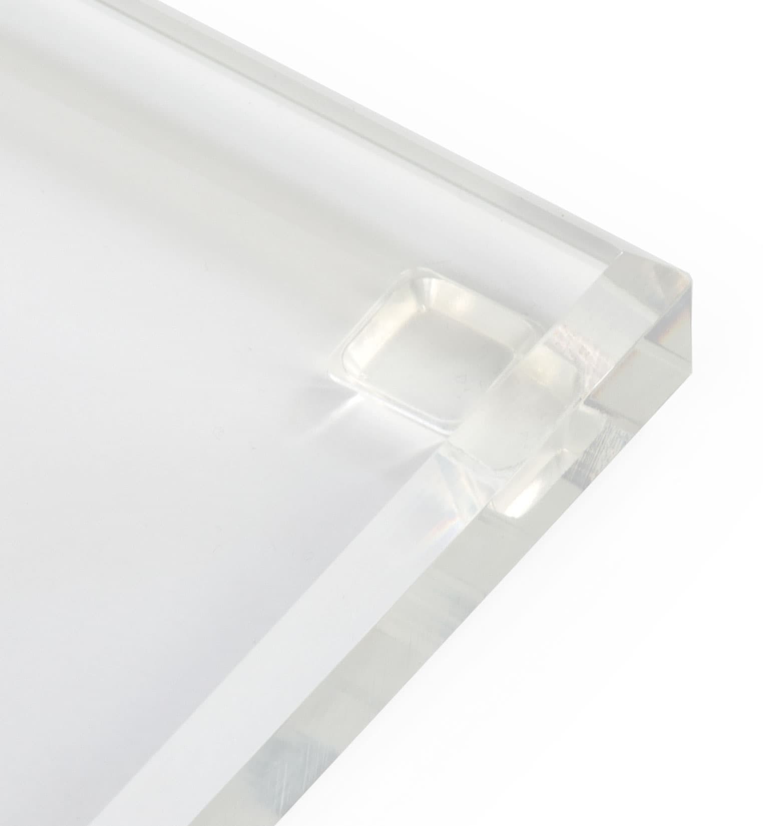 Acrylic Lectern Podium Comes with a Cleaning Cloth