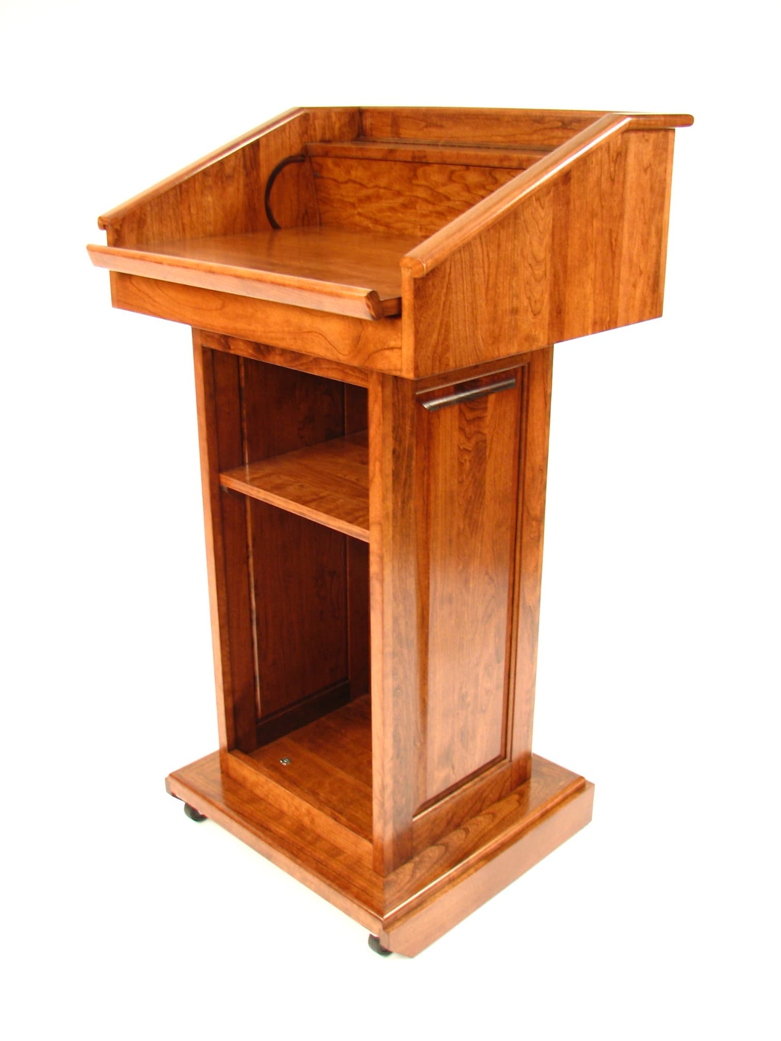 solid wood podium 