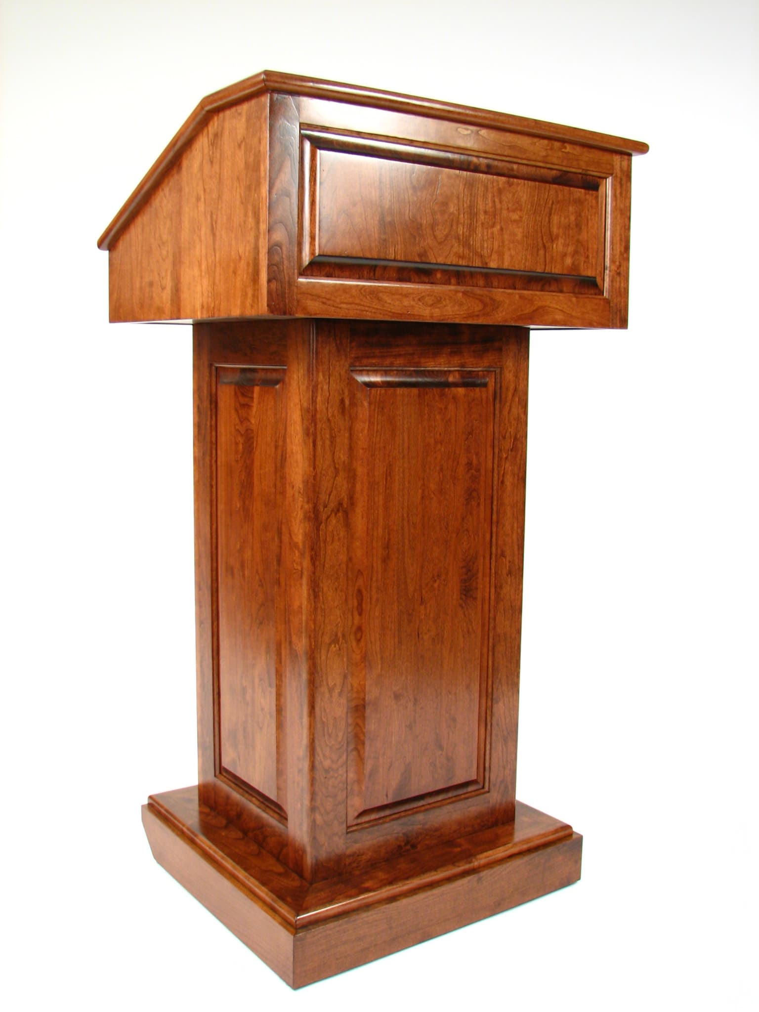 solid wood podium