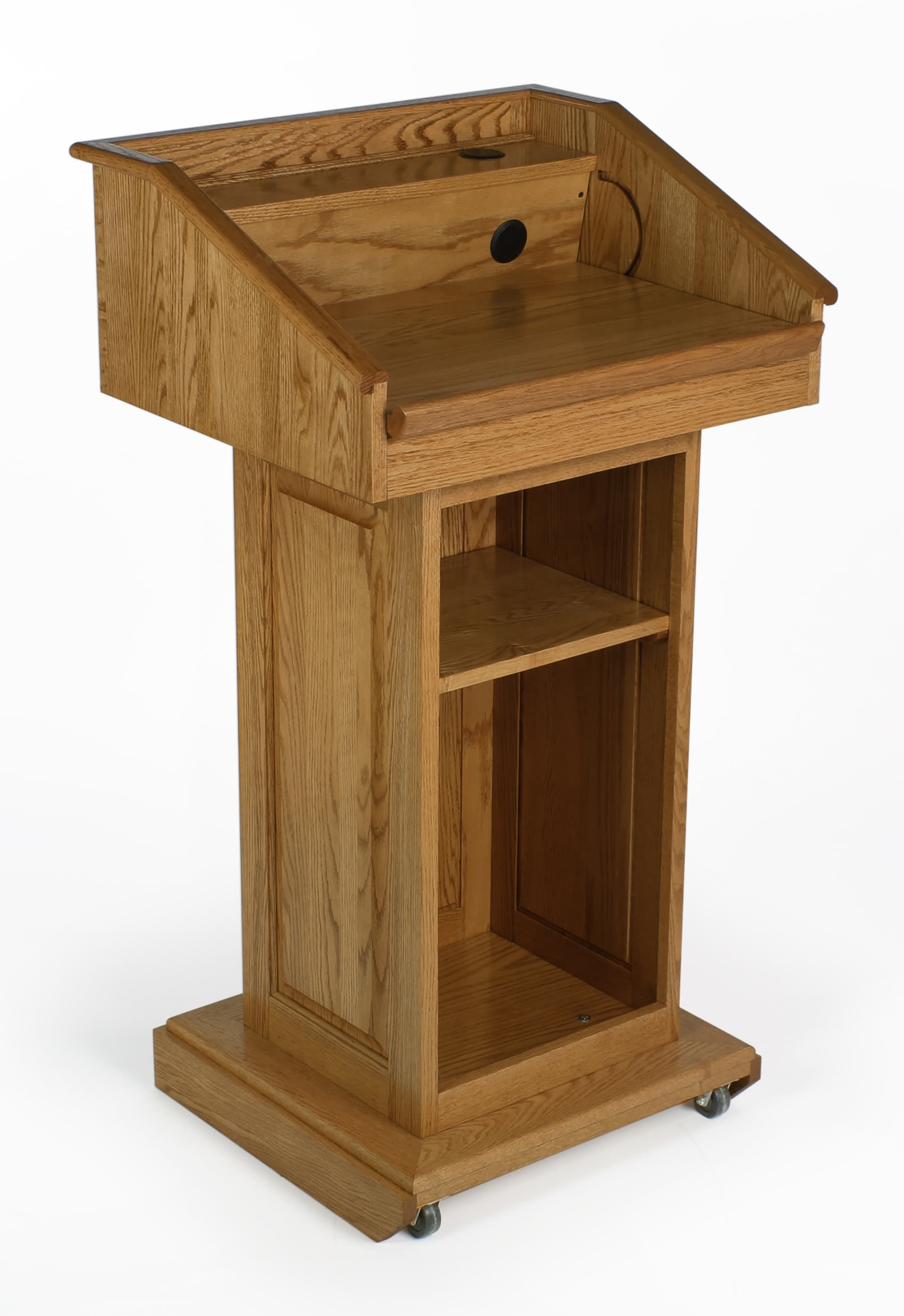 oak podium