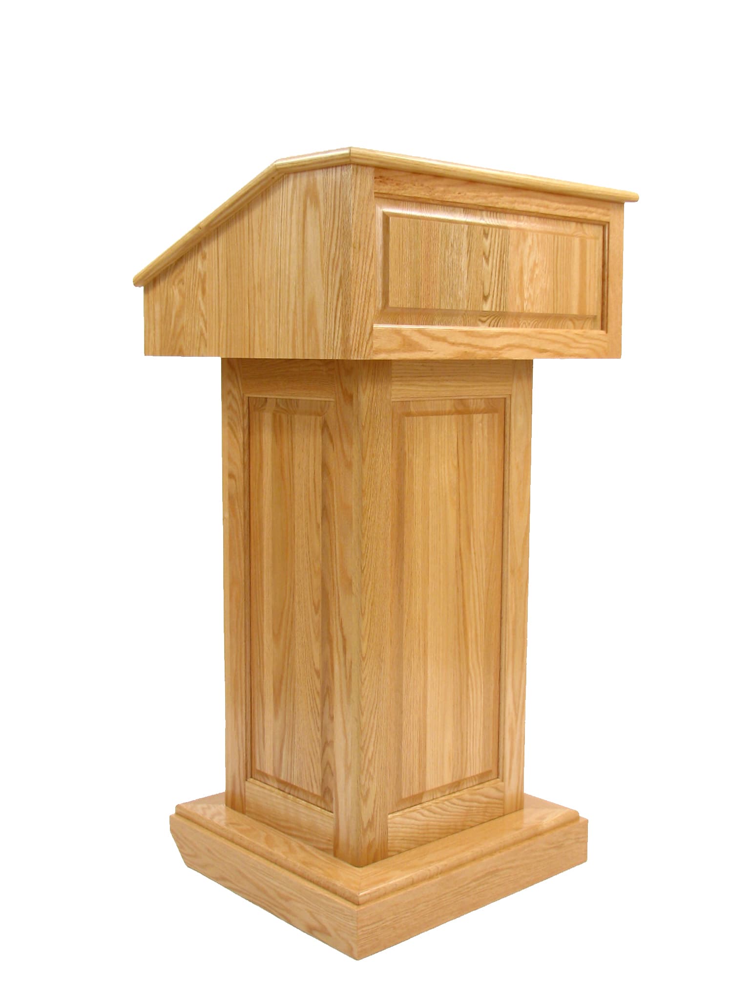 solid wood podium