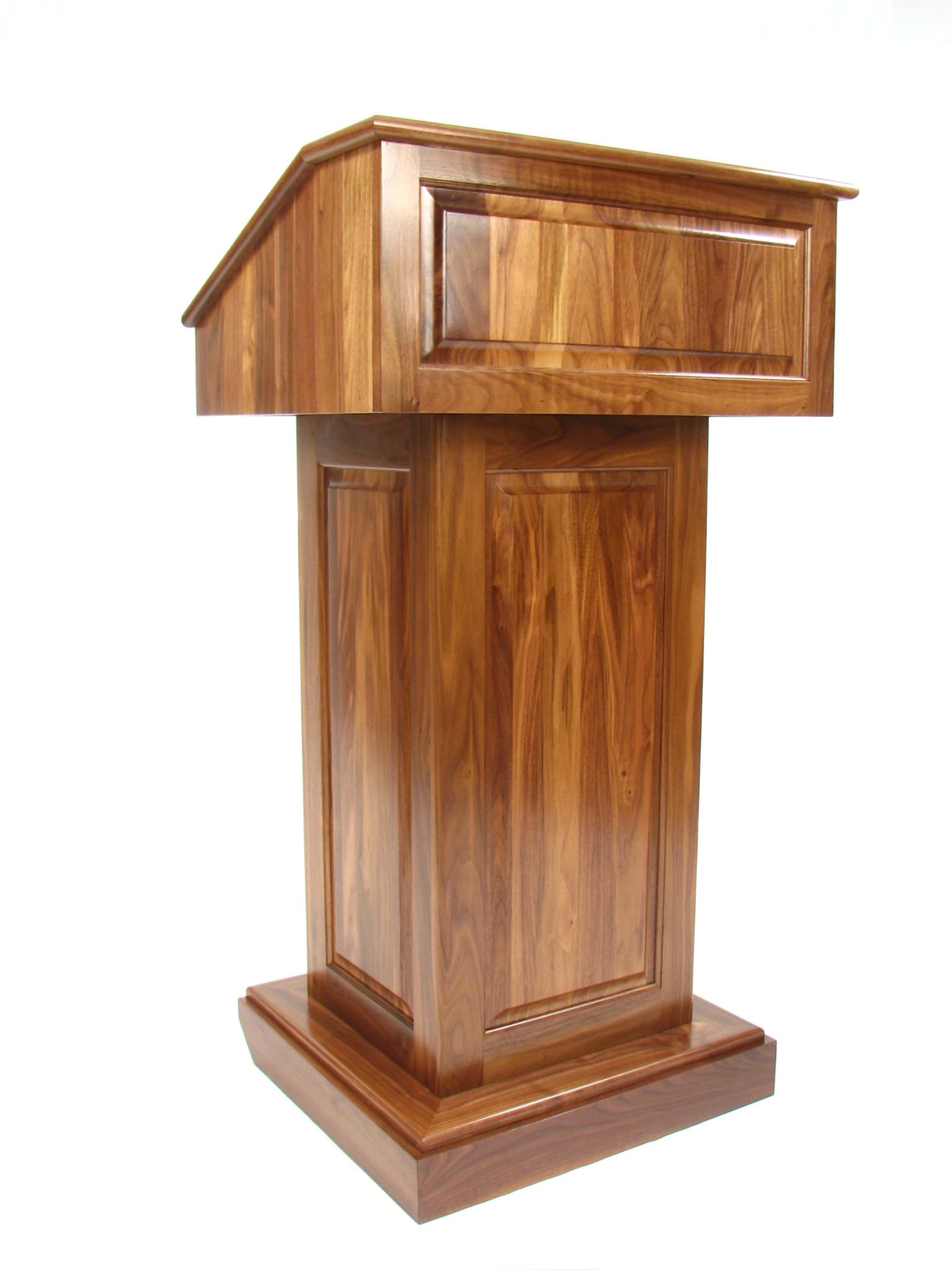 solid wood podium