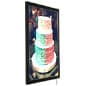 Hanging LED Poster Holder for Windows, Snap Open Frame, Illuminated