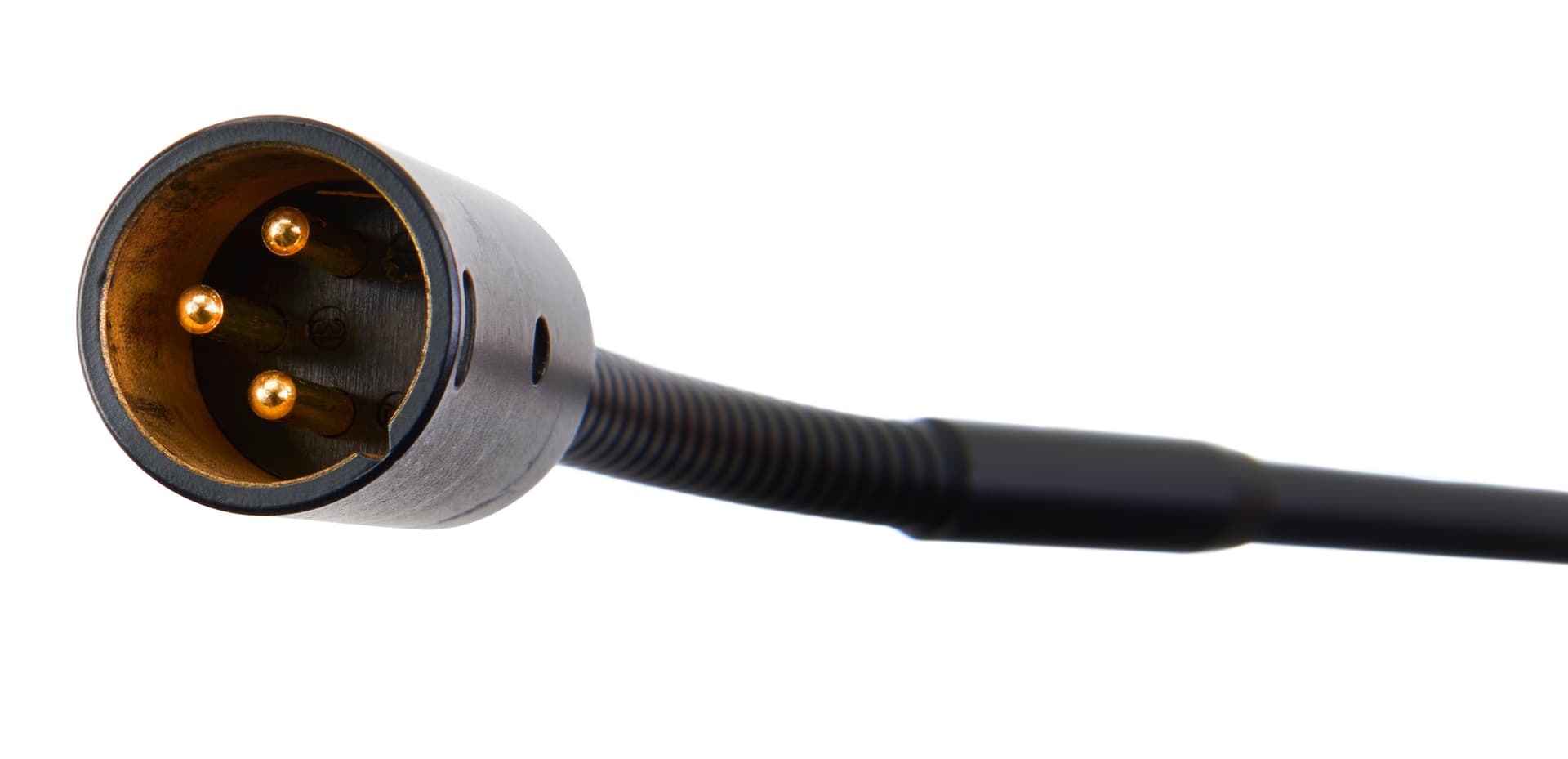 Gooseneck microphone for LDLECT podiums with lectern connection attachment